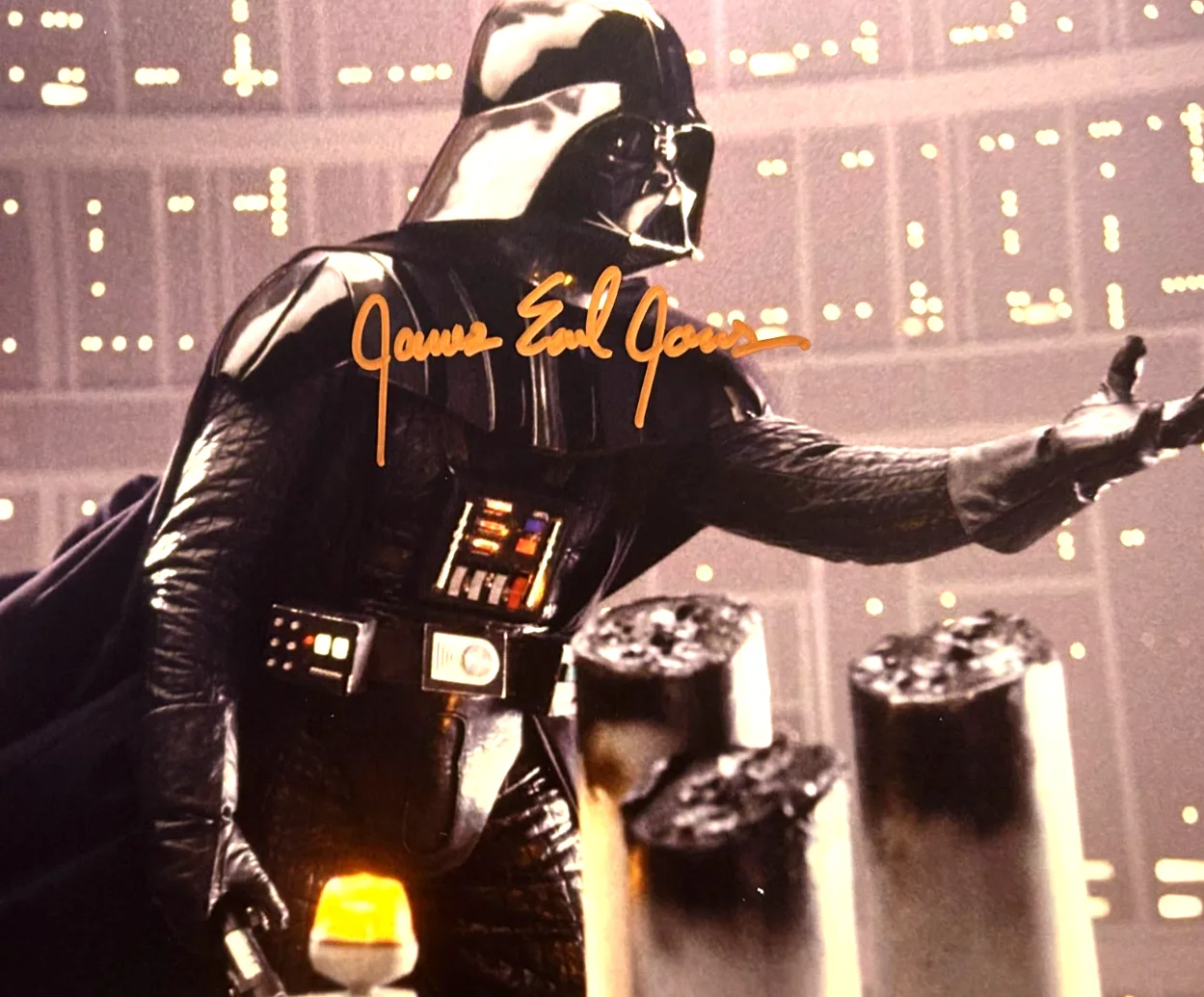James Earl Jones — JAMES EARL JONES Signed 8x10" (STAR WARS: DARTH VADER) Original Autograph w/COA
