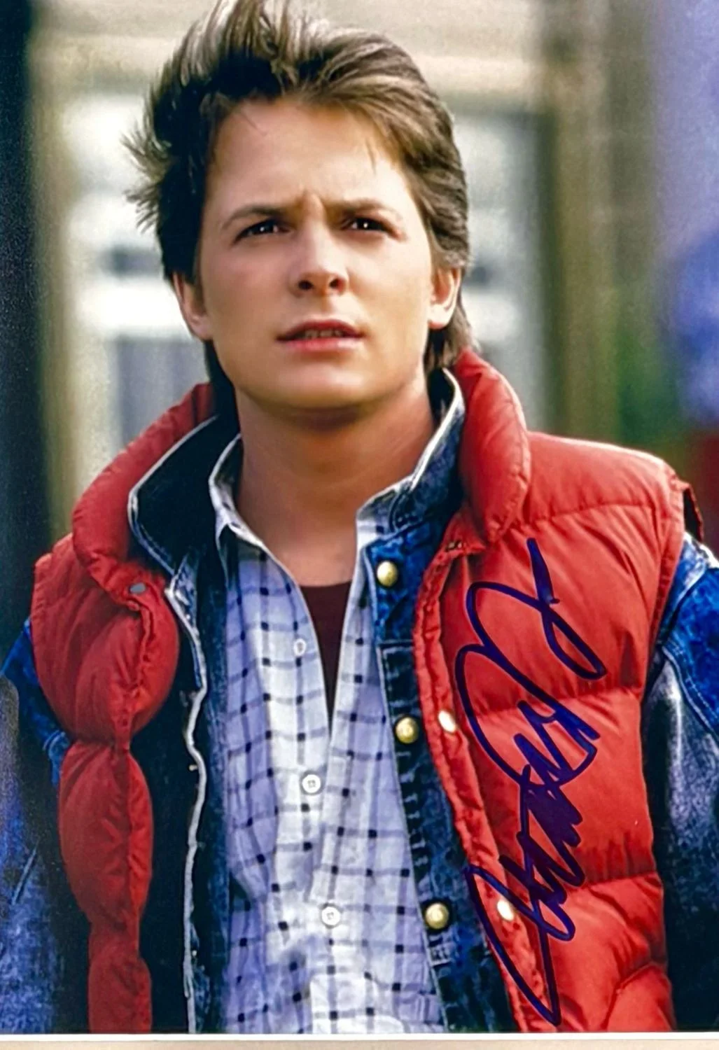 Michael J. Fox Signed Photo Framed &COA Back To The Future Poster Autograph Auto, изображение 5