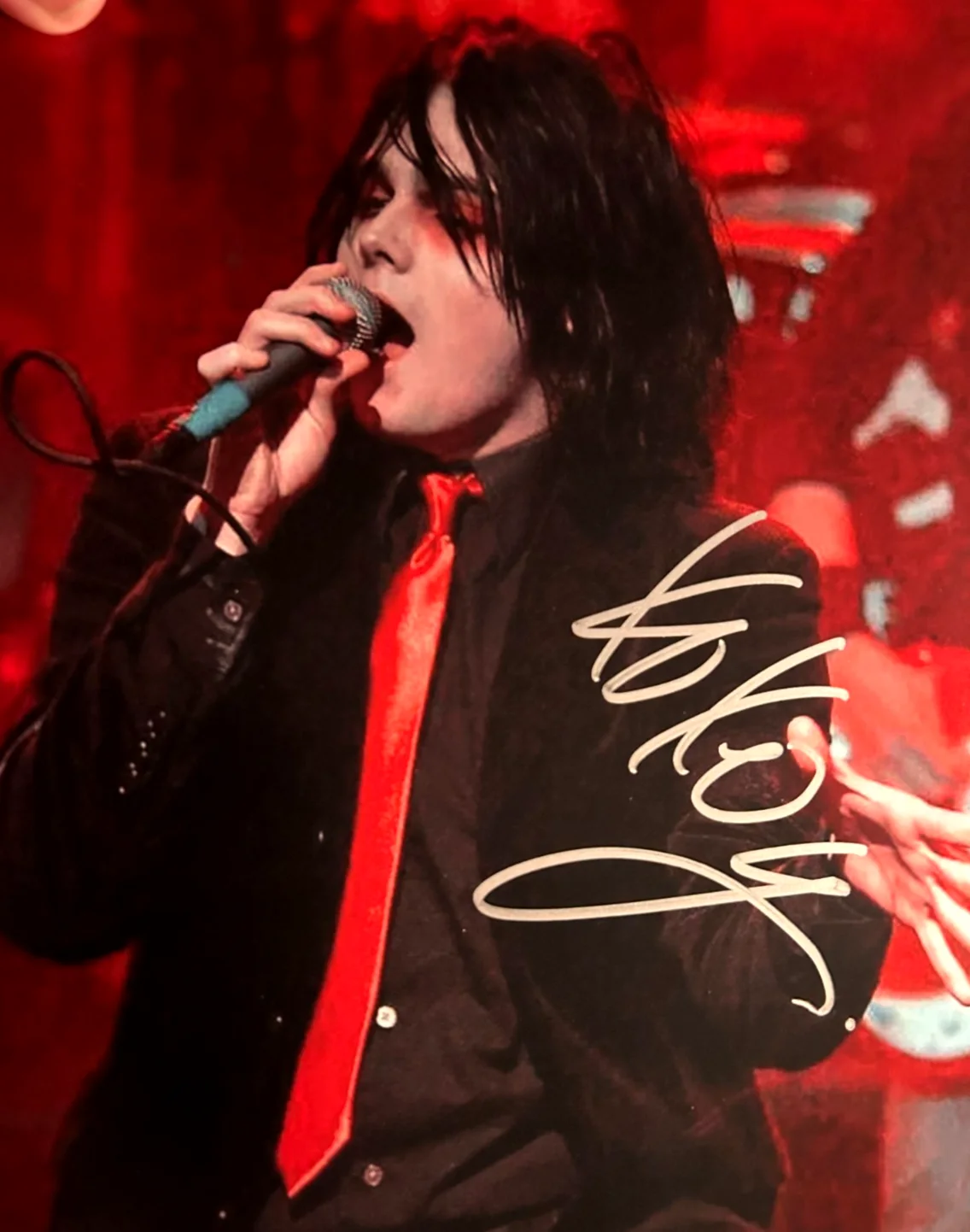 Gerard Way (MY CHEMICAL ROMANCE) Signed 8x10" Authentic Original Autograph w/COA, изображение 3