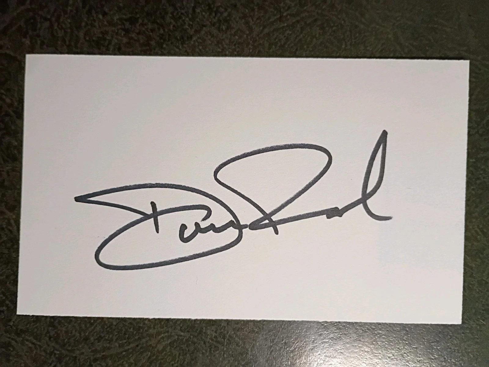 DON REID Hand Signed Autograph Photo & CARD SINGER MUSICIAN-THE STATLER BROTHERS, изображение 2