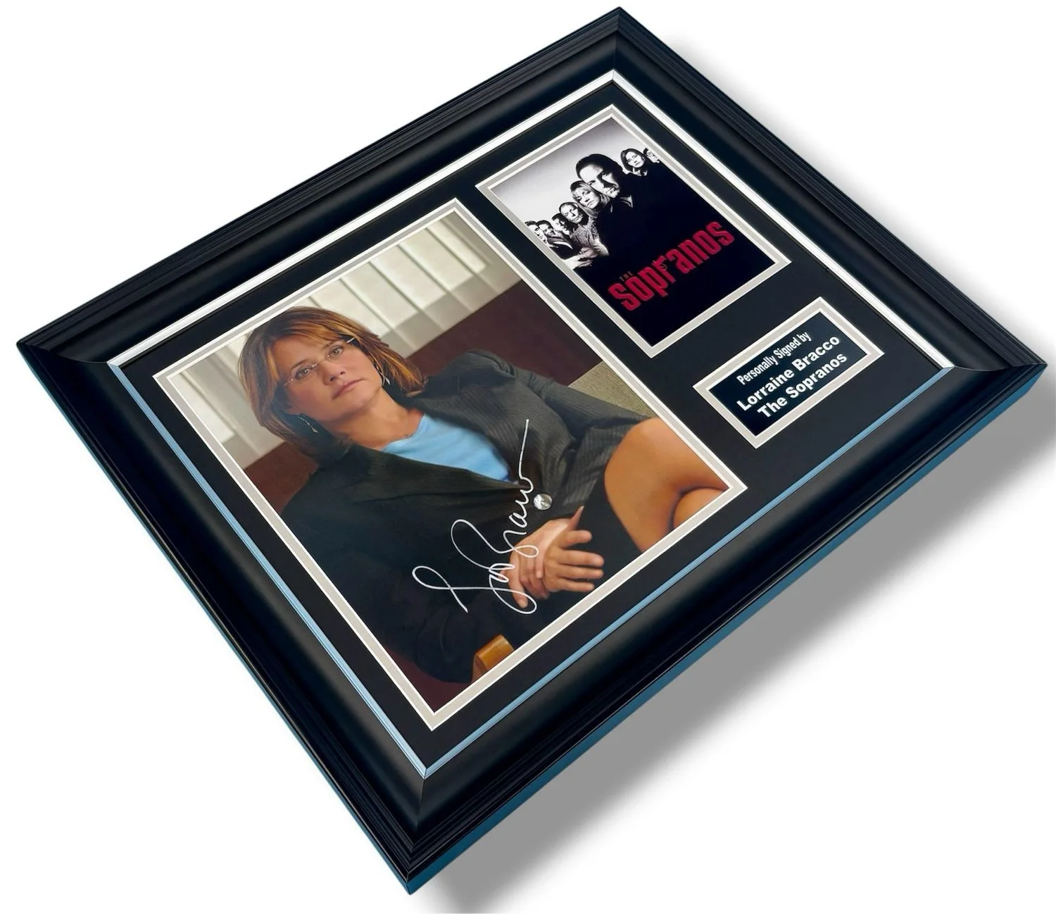 Lorraine Bracco Signed Photo Framed & COA The Sopranos Poster Autograph Auto, изображение 3