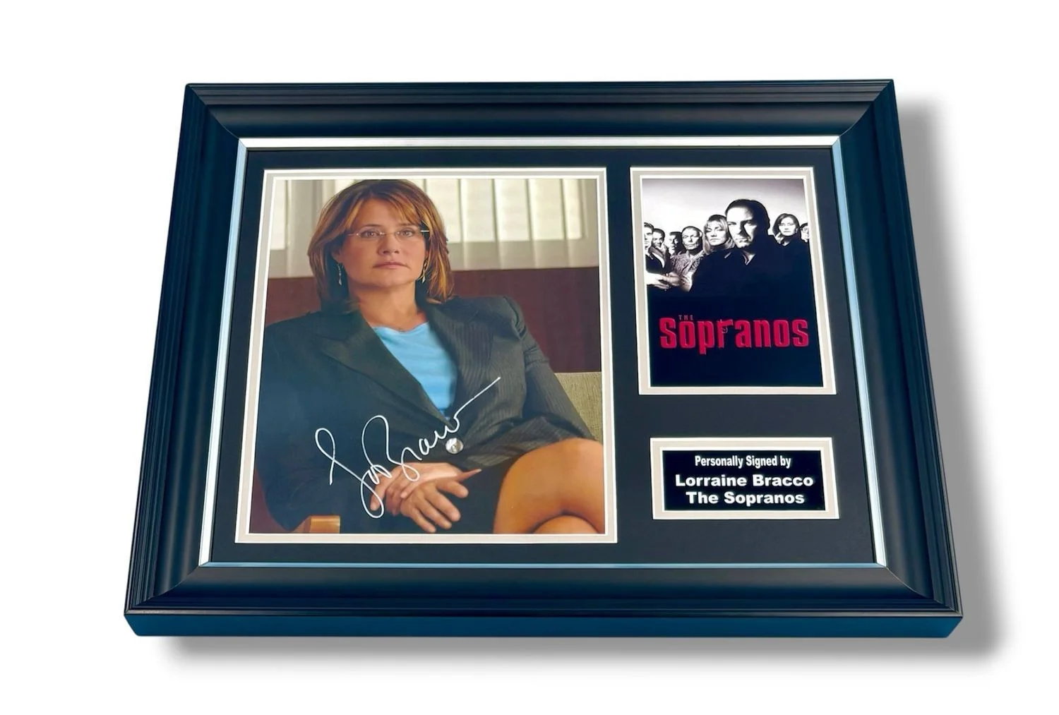 Lorraine Bracco Signed Photo Framed & COA The Sopranos Poster Autograph Auto, изображение 4
