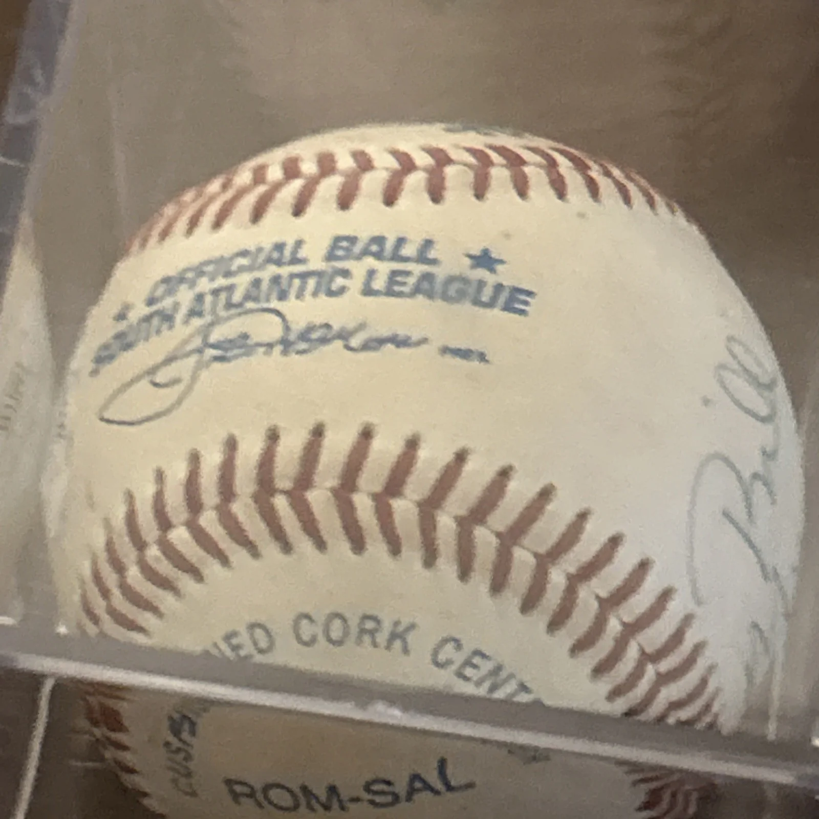 Bill Murray — Bill Murray Autographed Actor Ghostbusters Caddyshack ROML Baseball JSA LOA, image 3