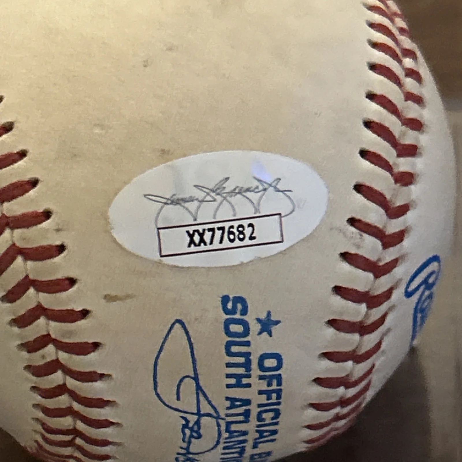 Bill Murray — Bill Murray Autographed Actor Ghostbusters Caddyshack ROML Baseball JSA LOA, image 4