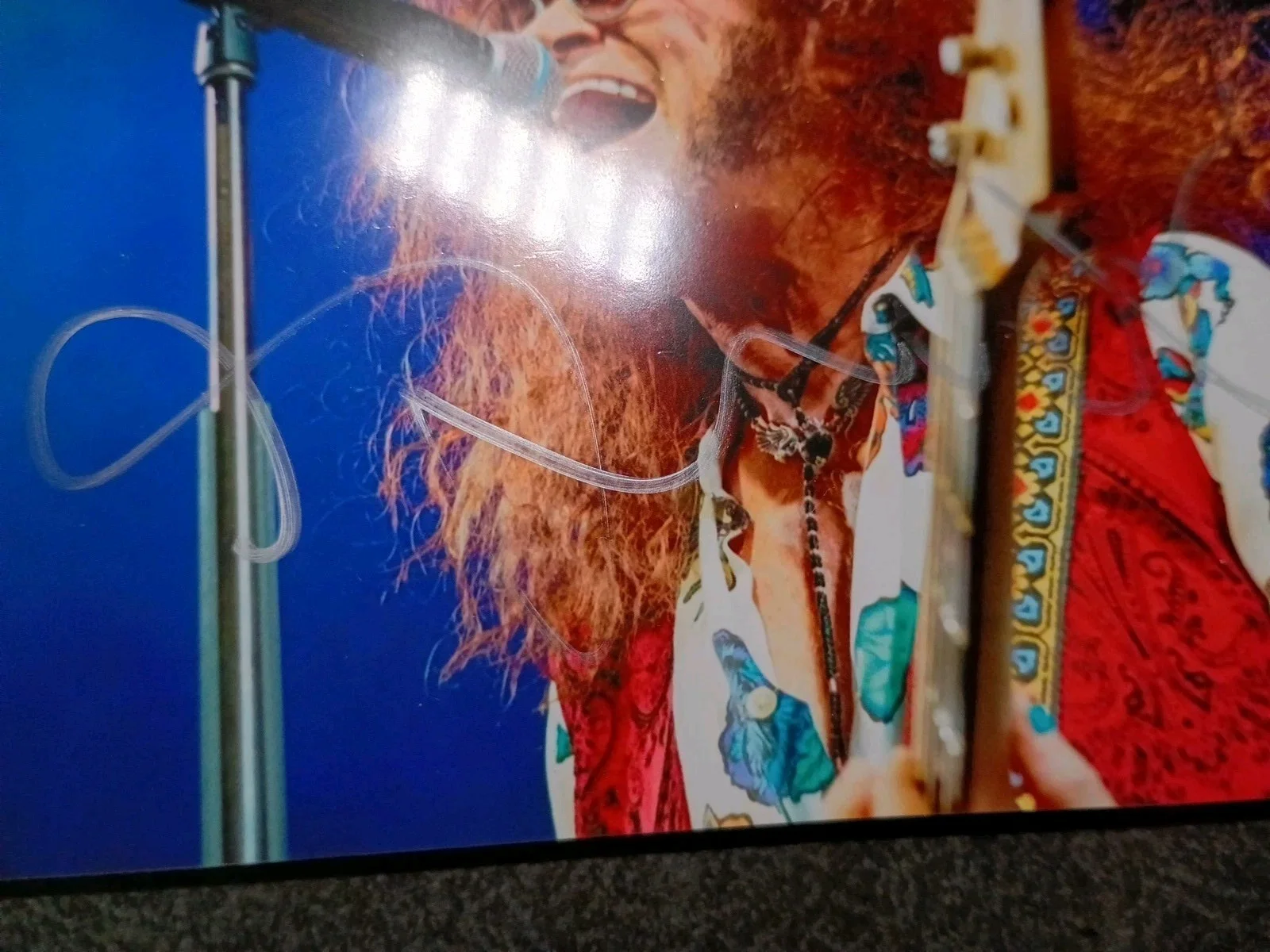 GLENN HUGHES Hand Signed Autograph 4X6 Photo / MUSICIAN SINGER - BLACK SABBATH, image 2