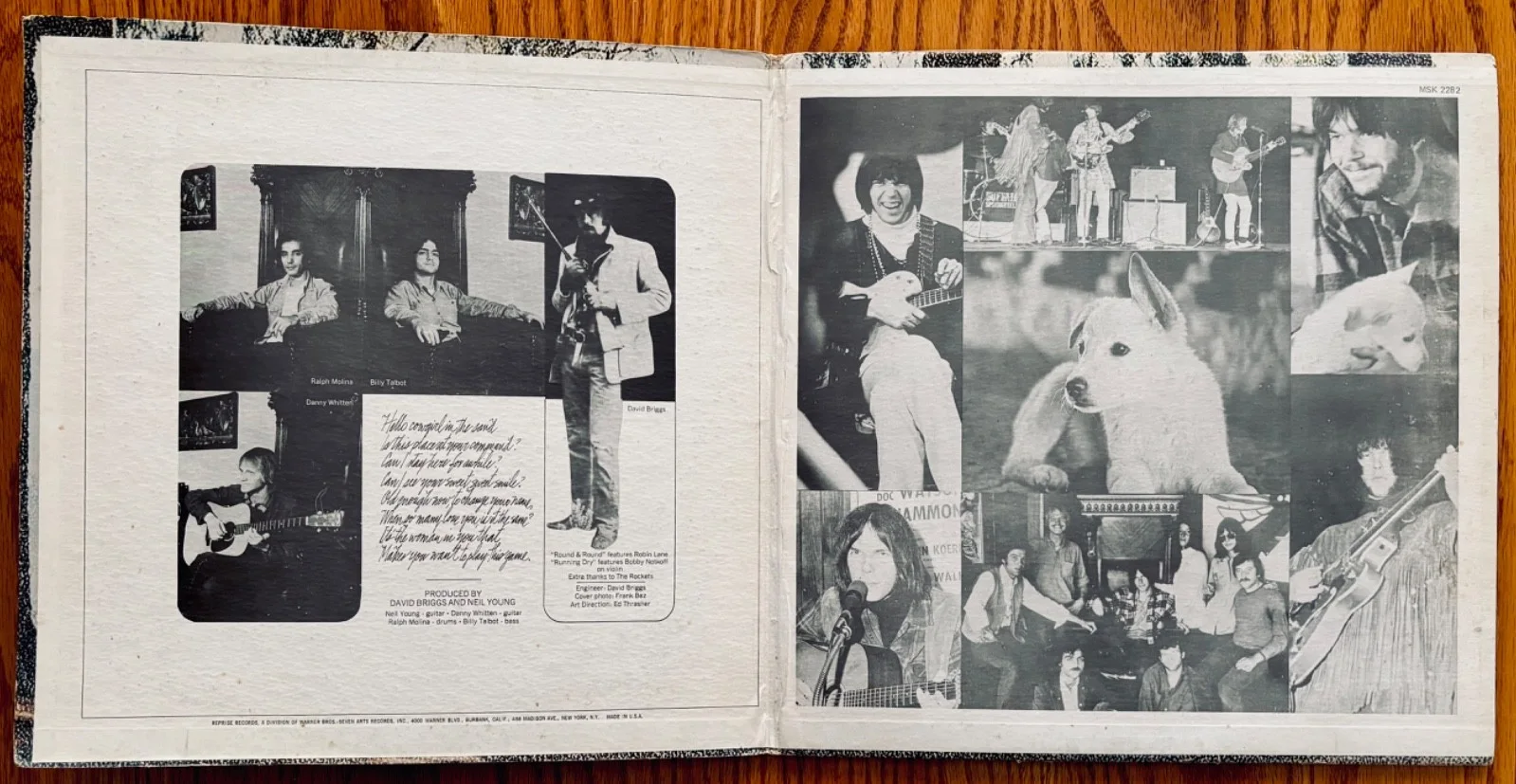 NEIL YOUNG • Signed EVERYBODY KNOWS THAT THIS IS NOWHERE Album~CSN&Y, image 3