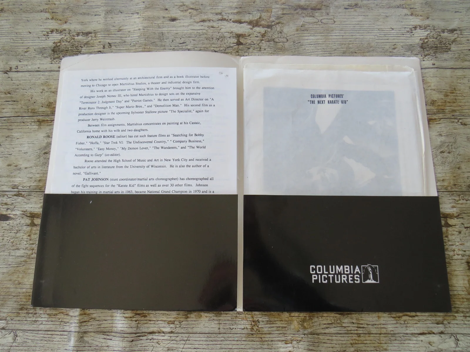 THE NEXT KARATE KID ORIGINAL 1994 CINEMA FILM PRESS KIT Pat Morita 9 PHOTOS, изображение 2