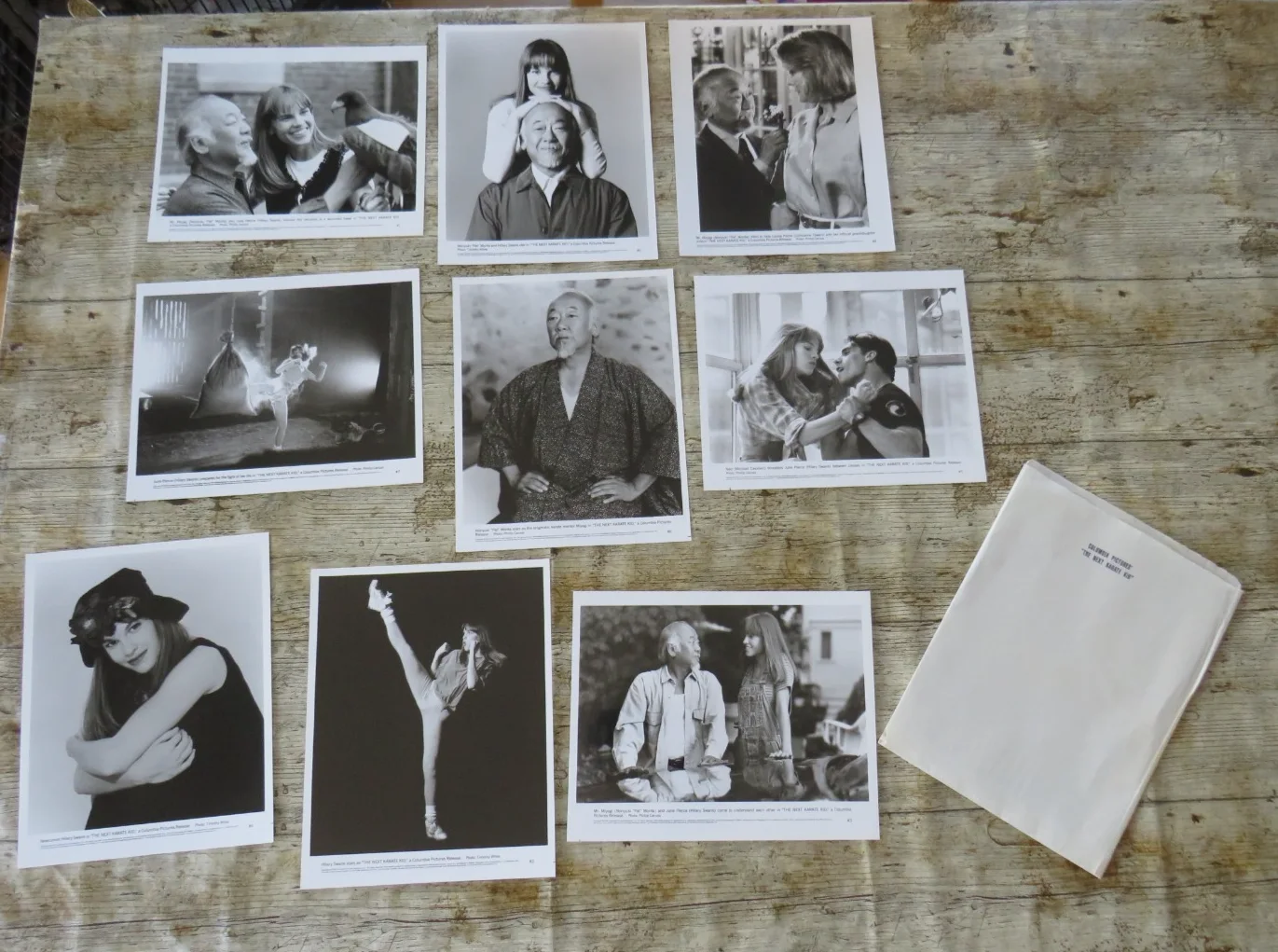 THE NEXT KARATE KID ORIGINAL 1994 CINEMA FILM PRESS KIT Pat Morita 9 PHOTOS, изображение 5