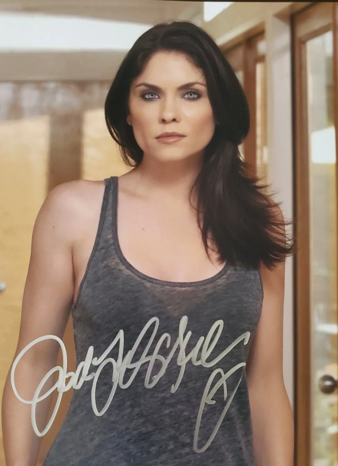 JODI LYN O'KEEFE — JODI LYN O'KEEFE SIGNED AUTOGRAPH PHOTO "THE VAMPIRE DIARIES" TV SHOW 8X10 COA