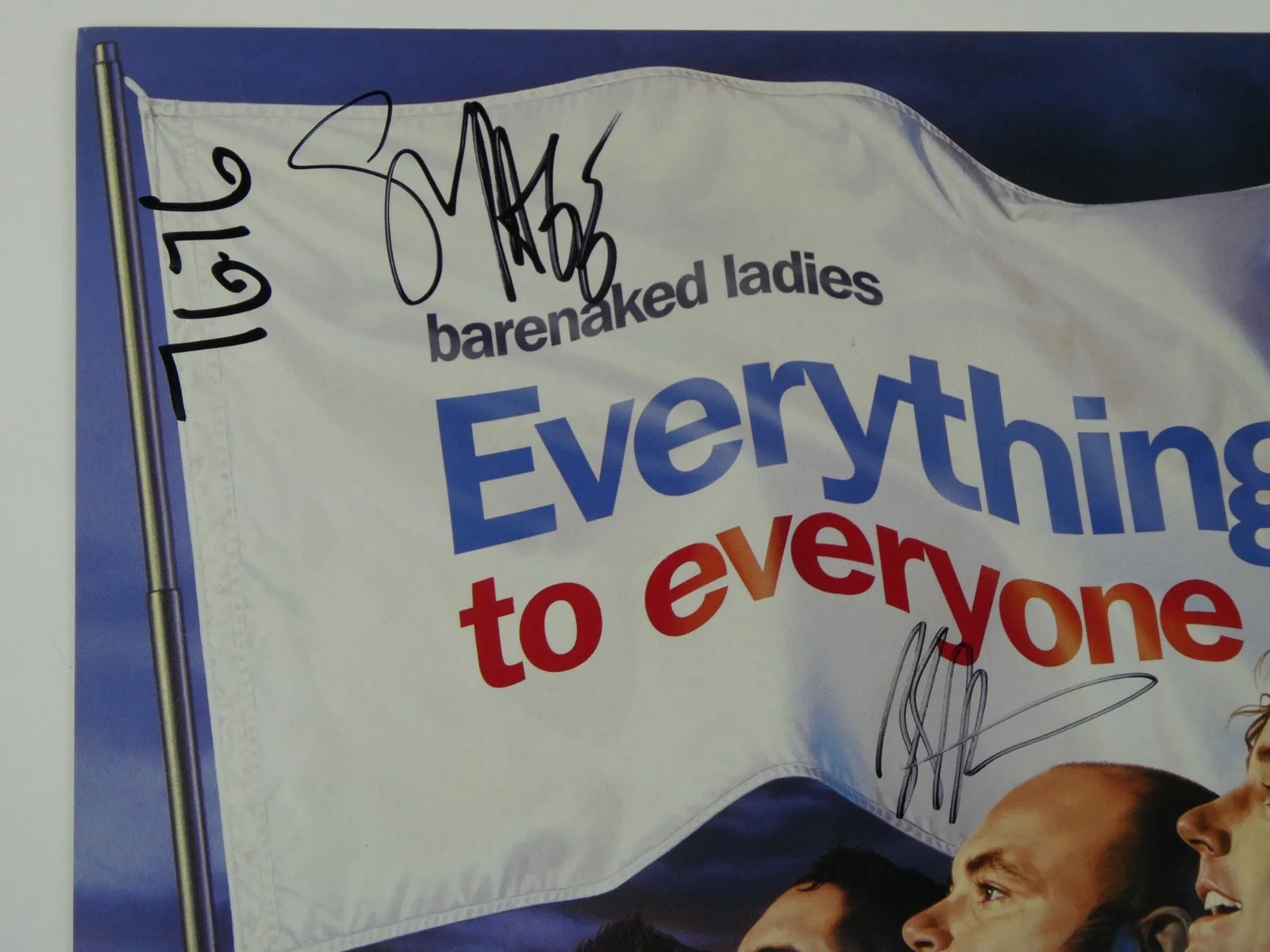 Barenaked Ladies Signed 2003 12x12 Everything To Everyone Album Flat Autograph, изображение 2