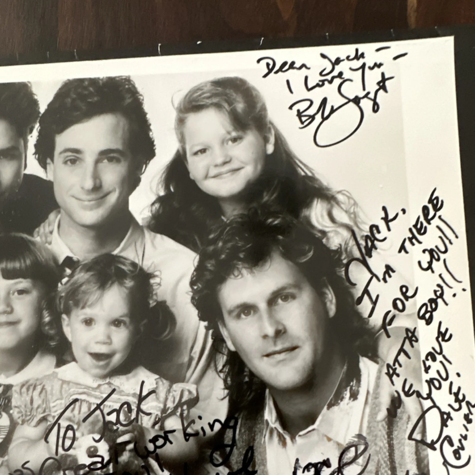 Candace Cameron, Lori Loughlin — Full House Cast Signed Original Photo Autograph Candace Cameron Lori Loughlin, изображение 2