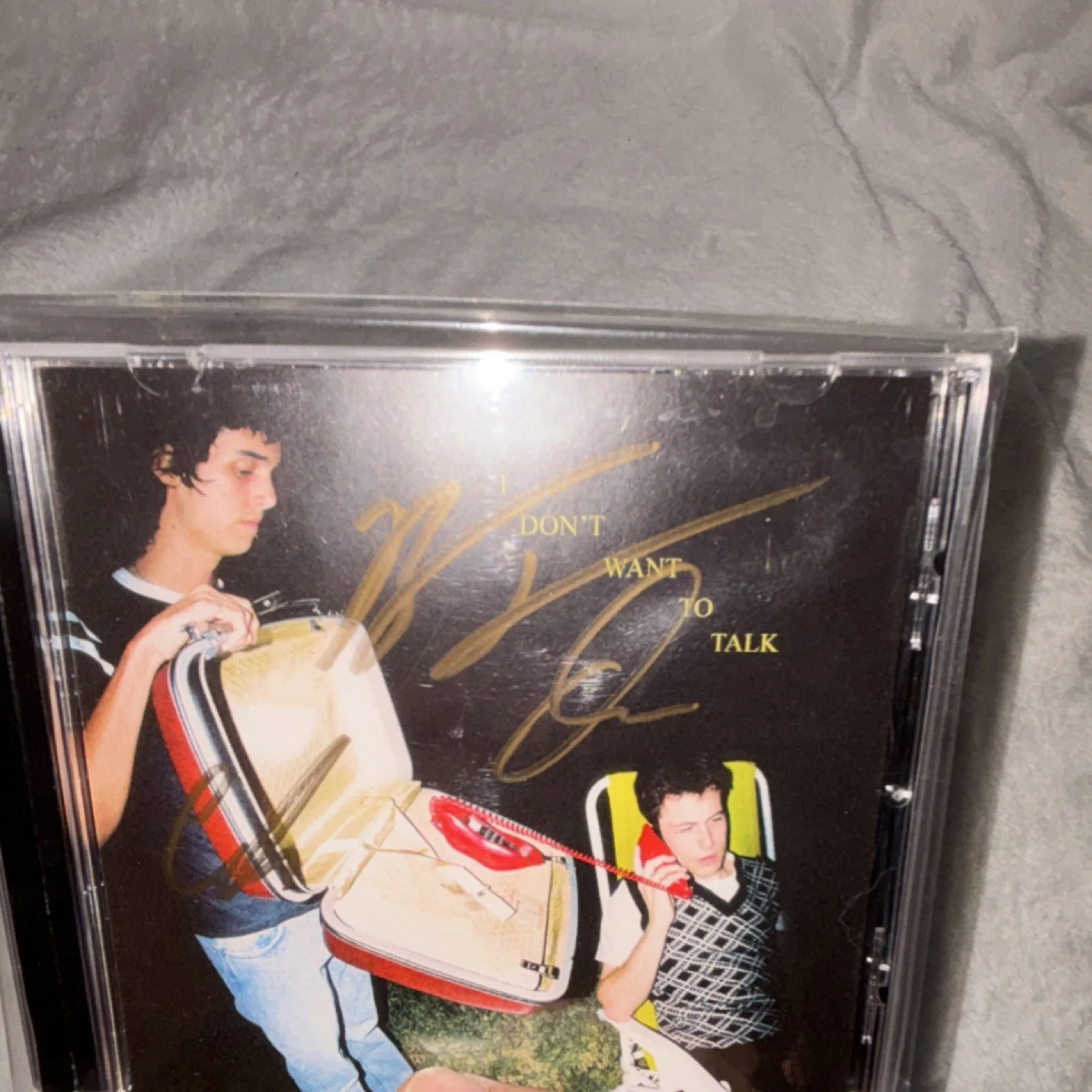 Wallows I Don’t Want To Talk Signed CD, image 3
