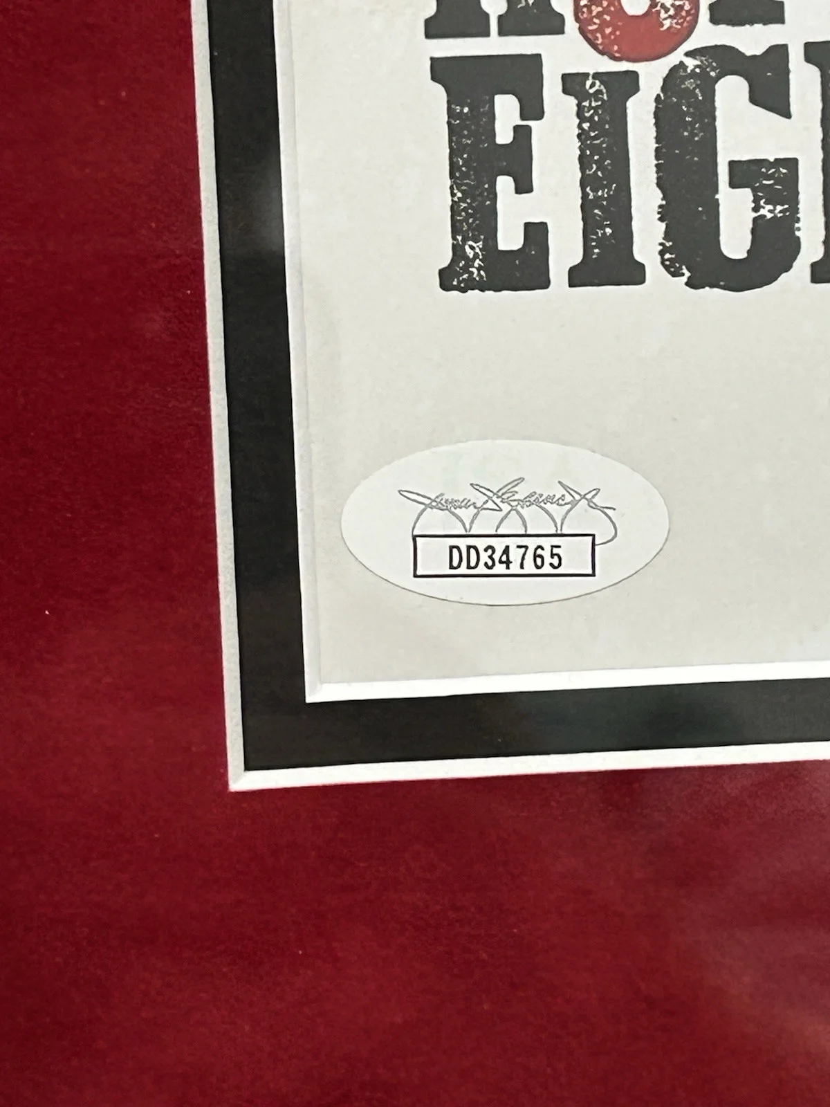 Hateful Eight Signed Jennifer Jason Leigh Autographed Quentin Tarantino JSA, image 3