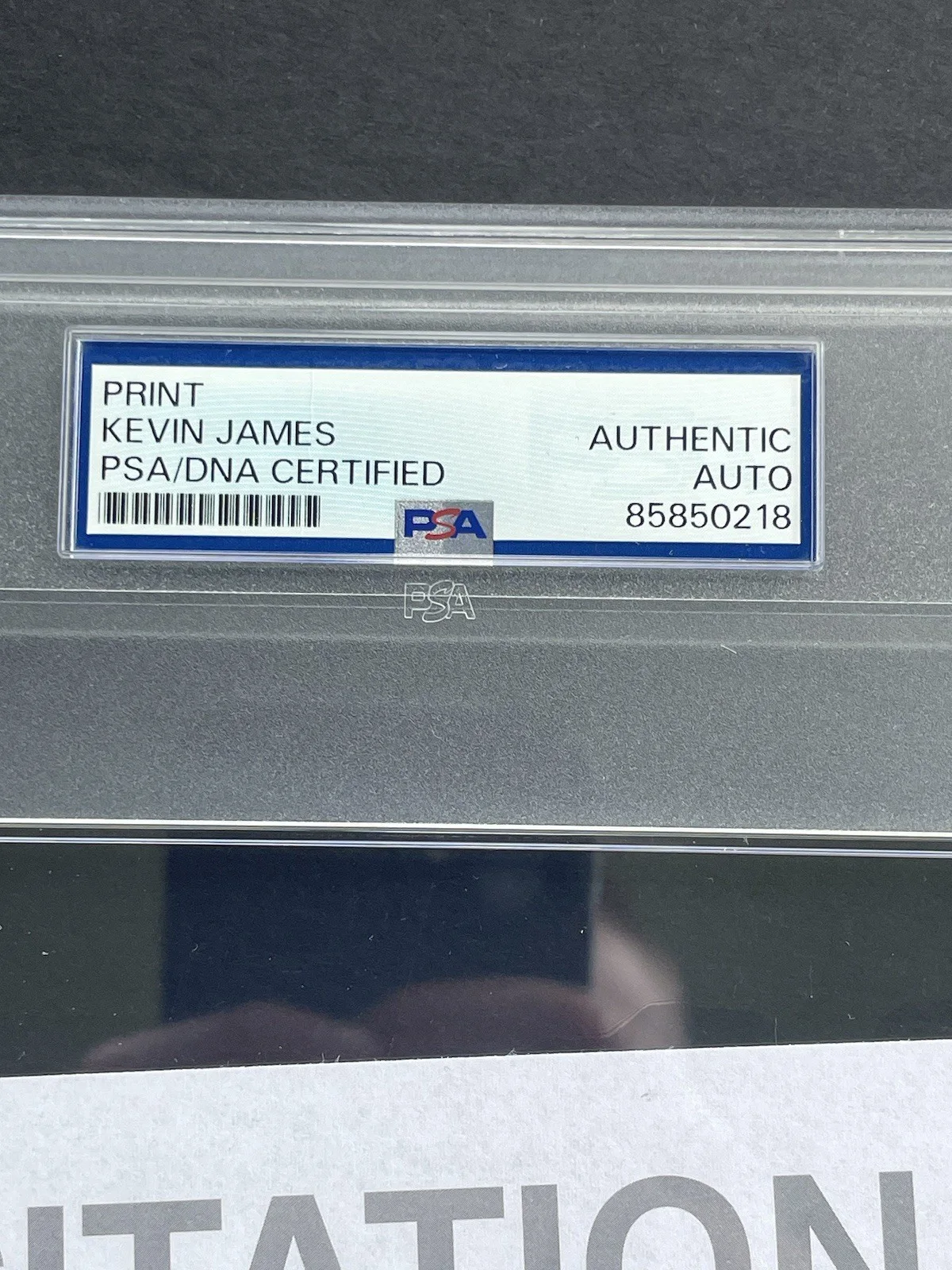 Kevin James — Kevin James Signed Autographed Paul Blart Mall Cop Citation Prop Psa/Dna Slabbed, изображение 3