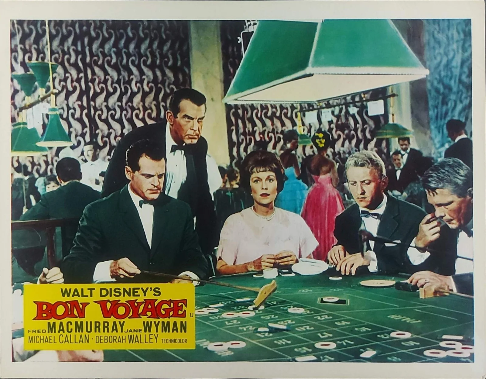 BON VOYAGE ORIGINAL UK FOH LOBBY CARDS SET 1962, изображение 3