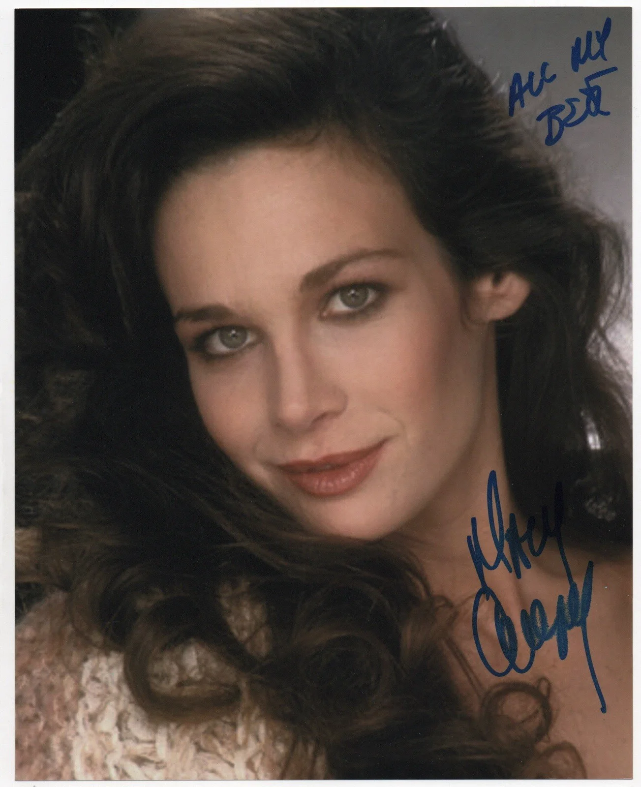Mary Crosby — Mary Crosby signed autograph 8x10 Photo No COA Pass BAS PSA JSA Hot Sexy *INR