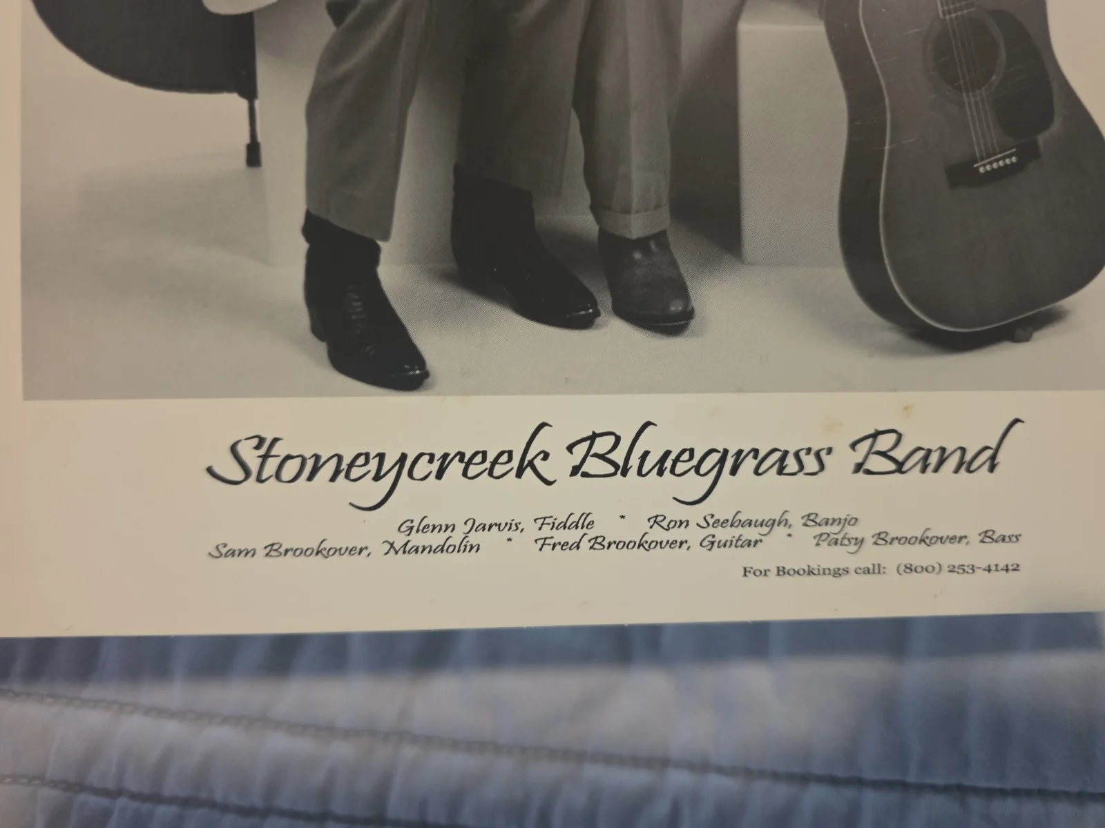 Stoneycreek Bluegrass Band Signed Autographed Promo Photo Real Ink, image 2