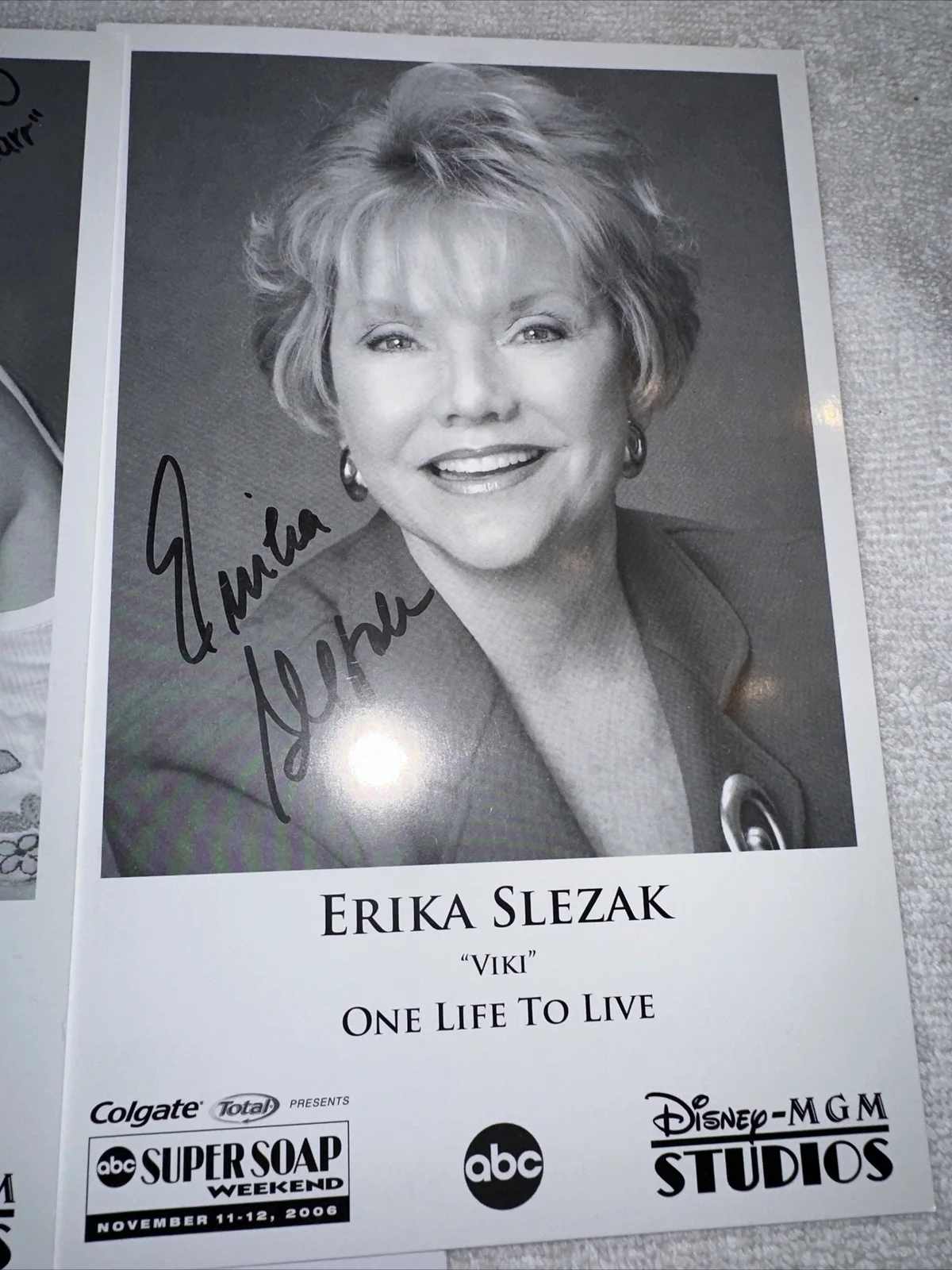 One Life To Live Lot Of 5 Signed Photos 2006 ABC Disney-MGM Studios, изображение 4