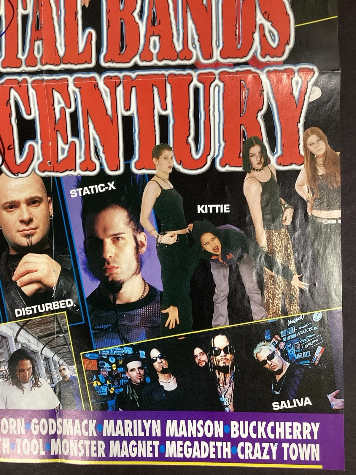 Slipknot Signed Magazine Poster 16x21 Heavy Metal Music Corey Taylor +9 Auto JSA, изображение 4