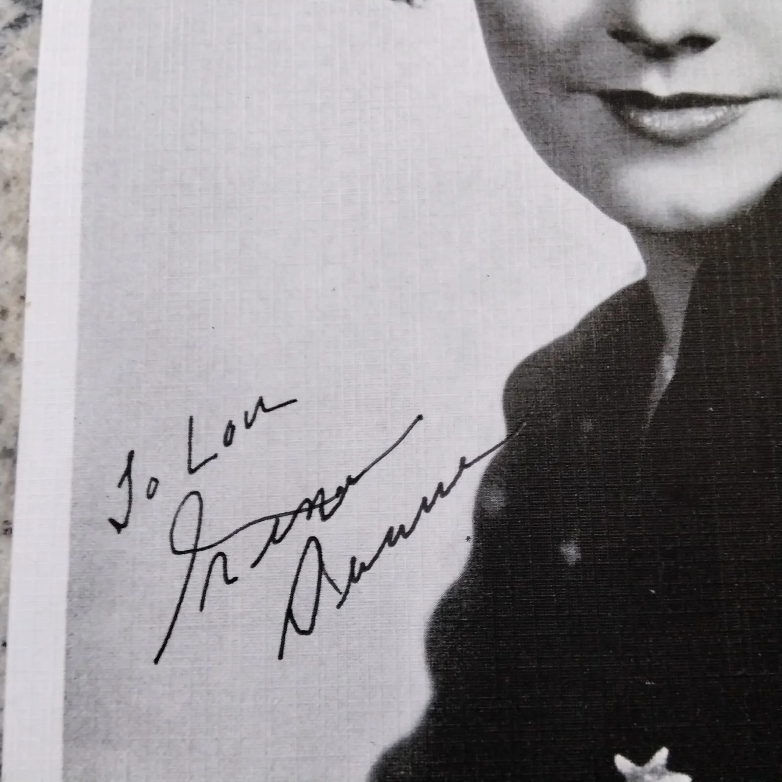 Irene Dunne SIGNED Photo Movie Actress My Favorite Wife Show Boat Serenade Cary, изображение 3