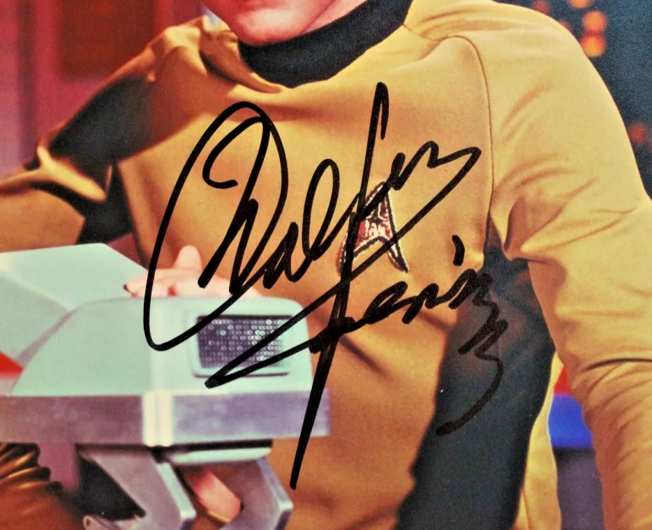 George Takei Walter Koenig — George Takei Walter Koenig Dual Signed 11x14 Photo Star Trek Sulu Chekov Beckett, изображение 3