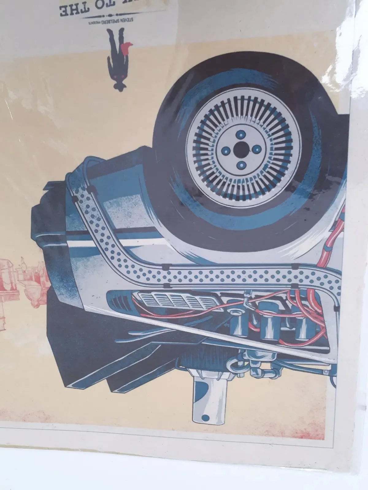 Back To The Future DeLorean A3 Prints Set Of 3 NEW Sealed, изображение 4