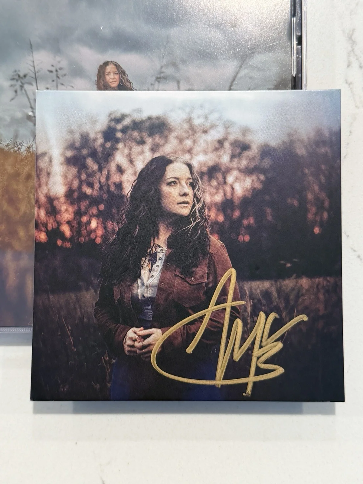 Ashley McBryde signed AUTOGRAPHED 2026 Wild 4x4 Art Card w/ CD #2, image 2
