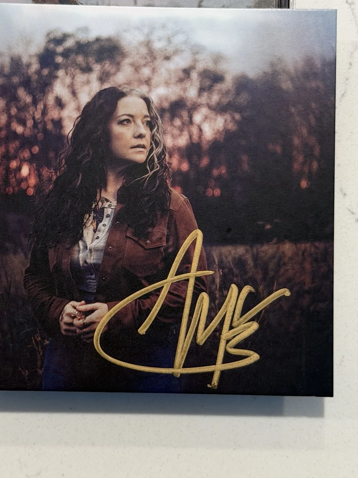 Ashley McBryde signed AUTOGRAPHED 2026 Wild 4x4 Art Card w/ CD #2, image 3
