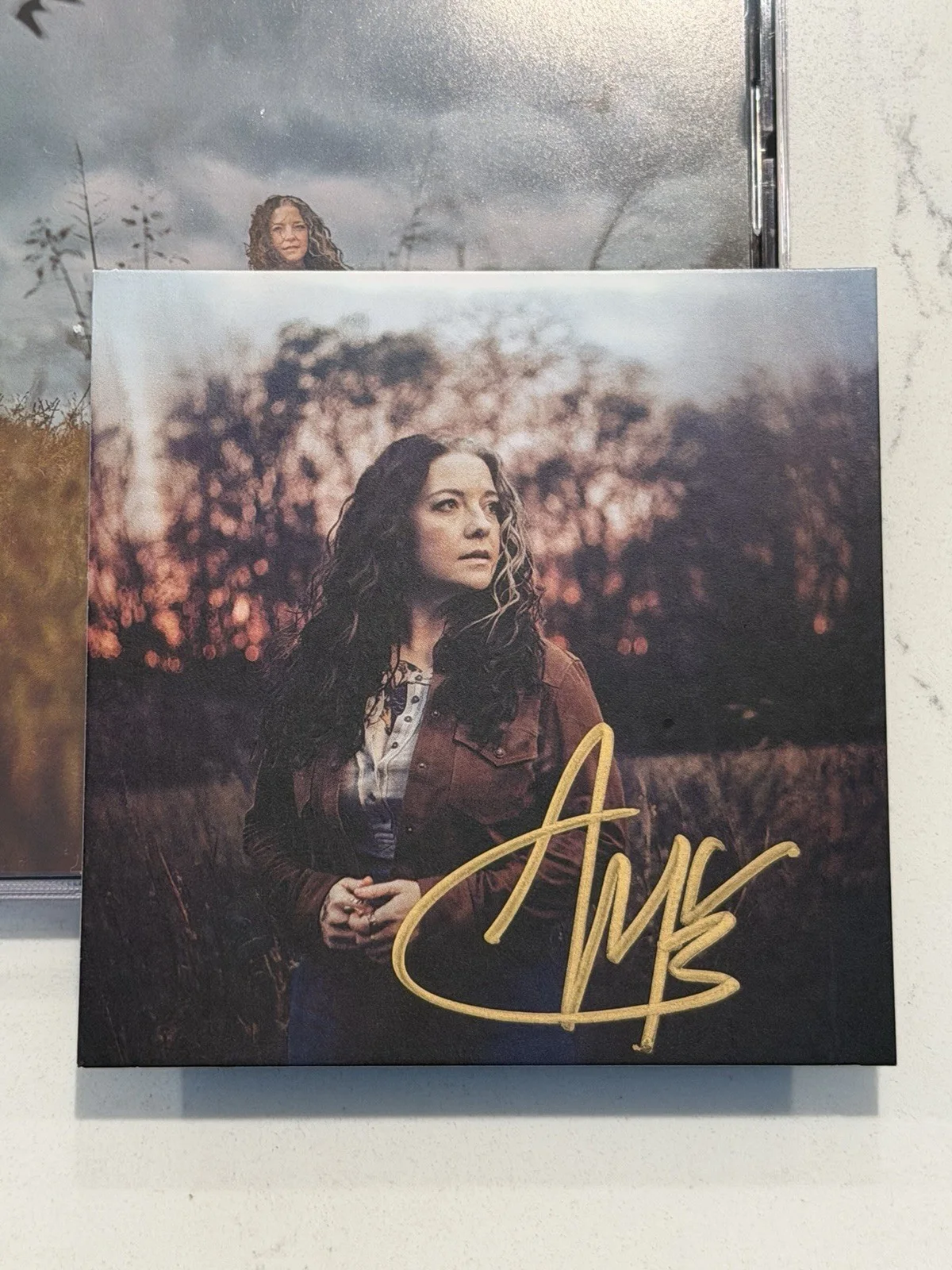 Ashley McBryde signed AUTOGRAPHED 2026 Wild 4x4 Art Card w/ CD #2, image 4