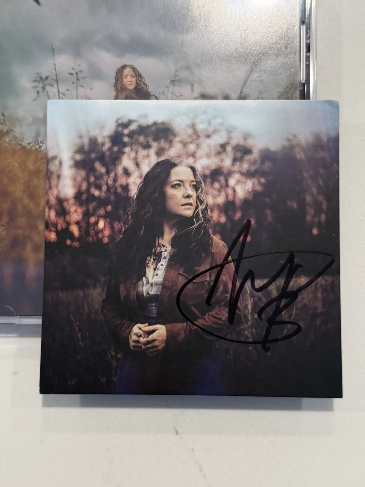 Ashley McBryde signed AUTOGRAPHED 2026 Wild 4x4 Art Card w/ CD #4, image 2