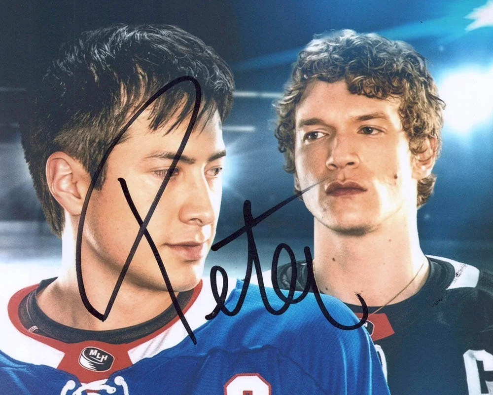 Ksenia Daniela Kharlamova, Peter Peter — Ksenia Daniela Kharlamova & Peter Peter signed "HEATED RIVALRY" 8x10 Photo c COA, image 4