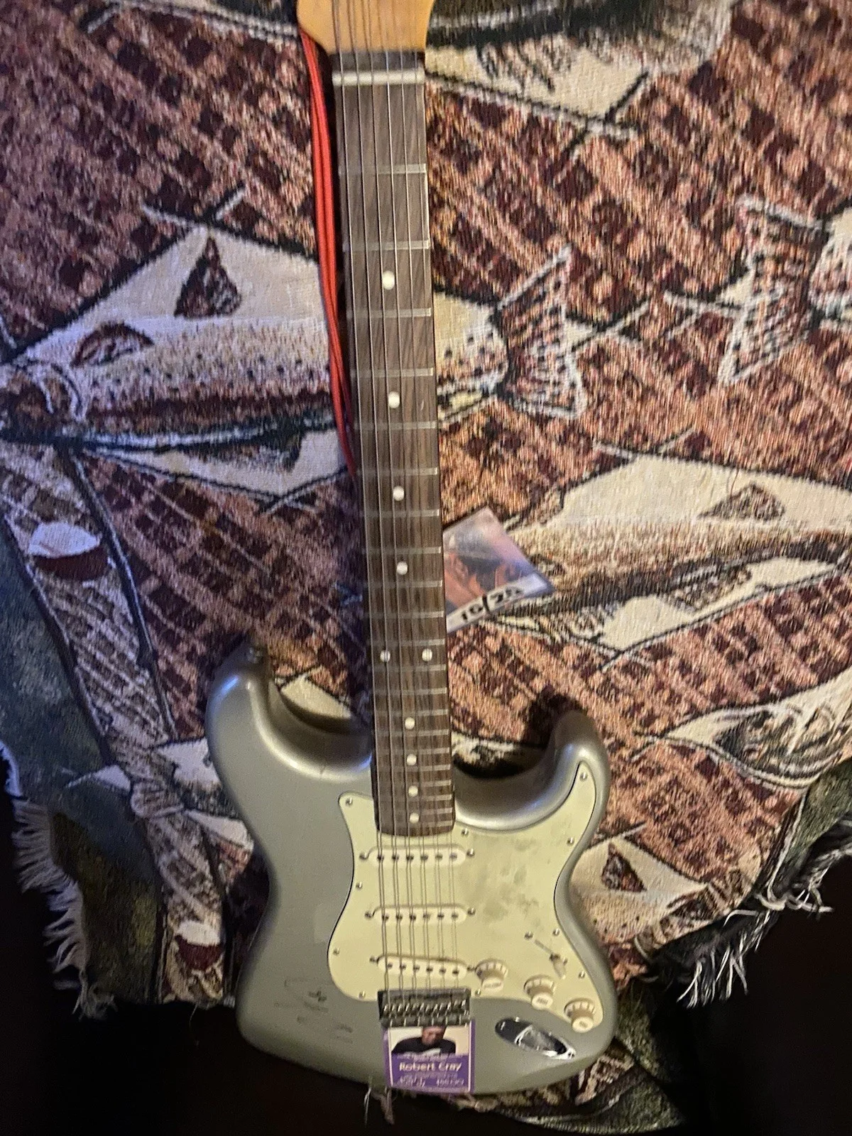 Robert Cray Signed Stratocaster Artist Electric Guitar, image 5