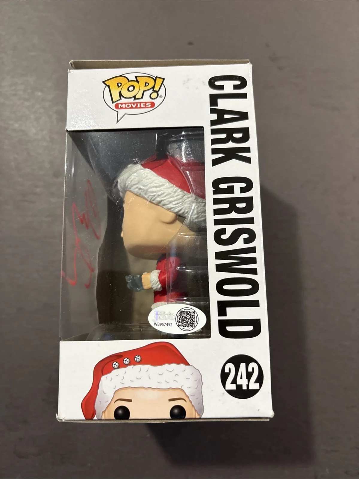 Chevy Chase — Chevy Chase Autographed Signed Clark Griswold Funko Pop # 242-JSA Witnessed, изображение 3