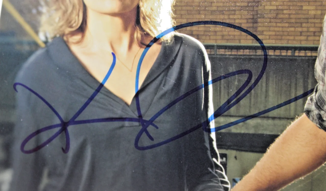 Kim Dickens Cliff Curtis — Kim Dickens Cliff Curtis Dual Signed 8x10 Photo Fear The Walking Dead PSA/DNA CO, изображение 2