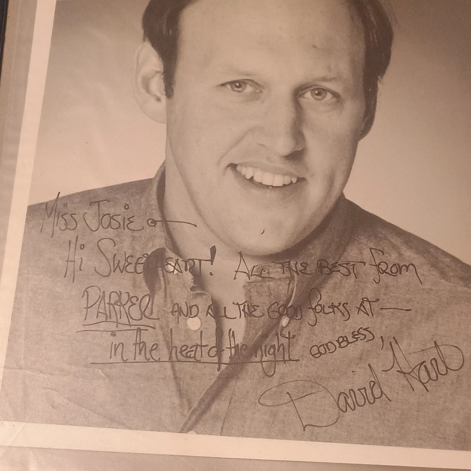 Hugh O'Connor, Geoffrey Thorne, Leonard Lightfoot, Daryl Keith — In the Heat of the Night Original Autographed Cast Photographs Signed TV, изображение 5
