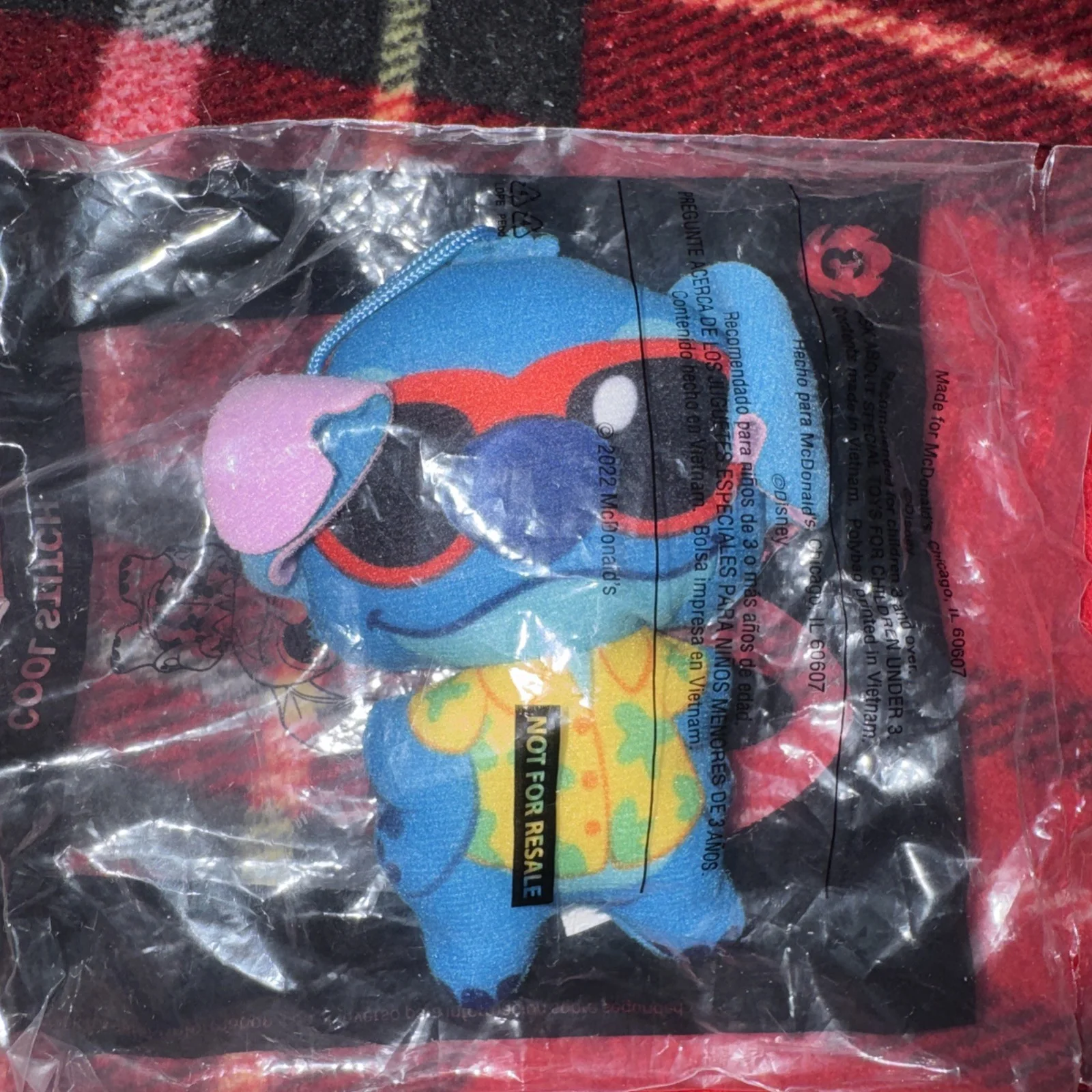 Disney Stitch McDonalds Happy Meal Toy 2022 American set of 8, изображение 3