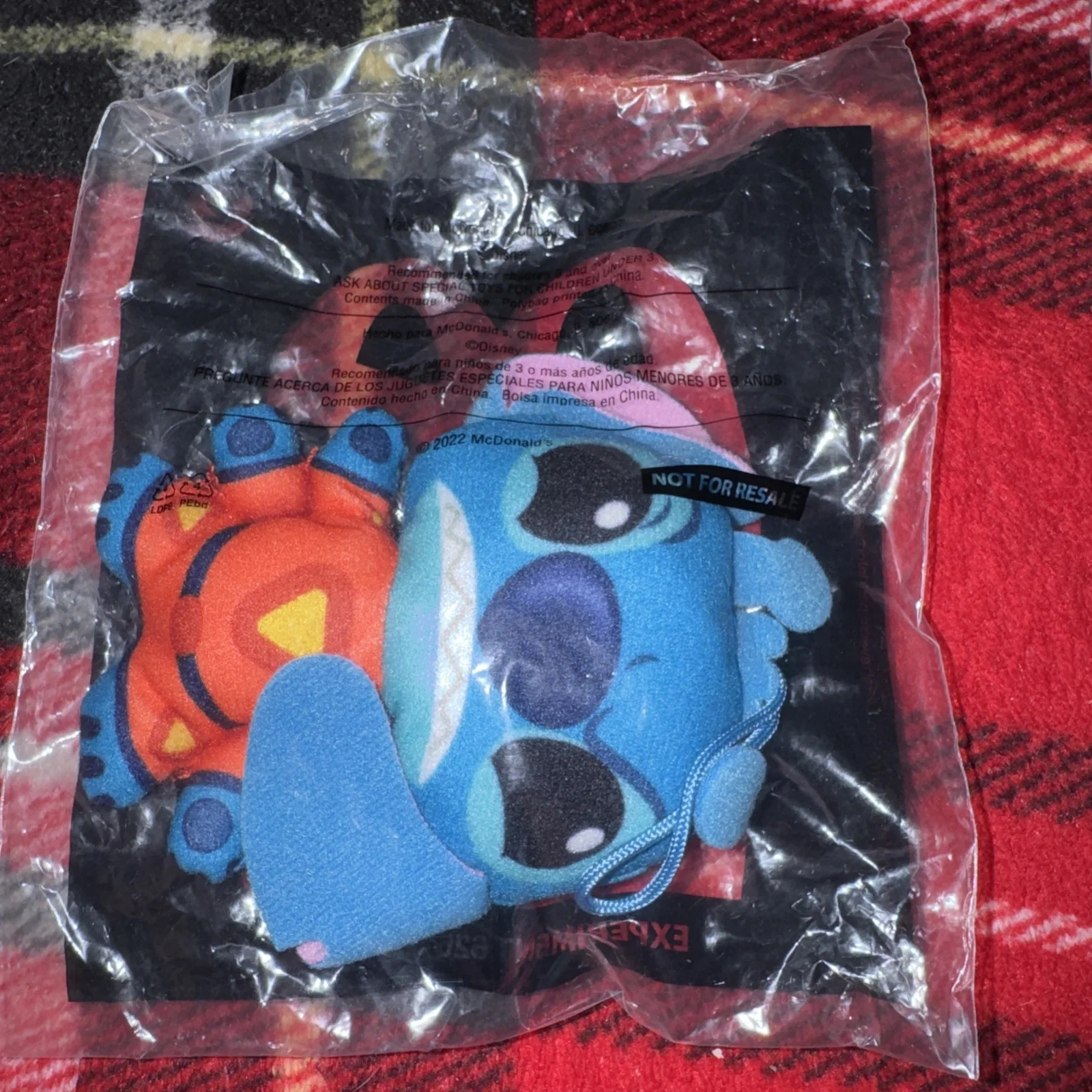 Disney Stitch McDonalds Happy Meal Toy 2022 American set of 8, изображение 5