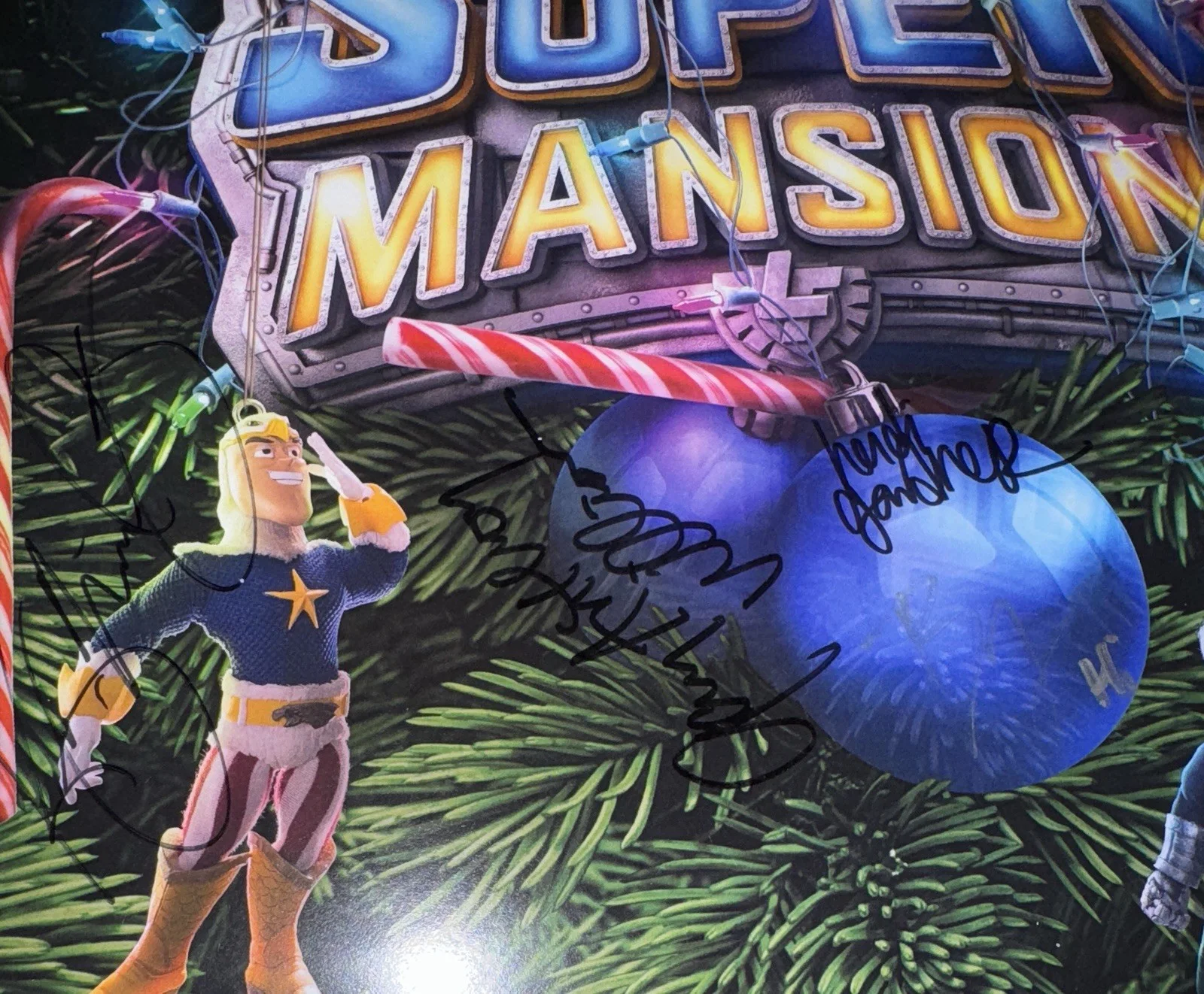 Super Mansion Autographed Poster Exclusive Signed By Cast NYCC 2016, image 3