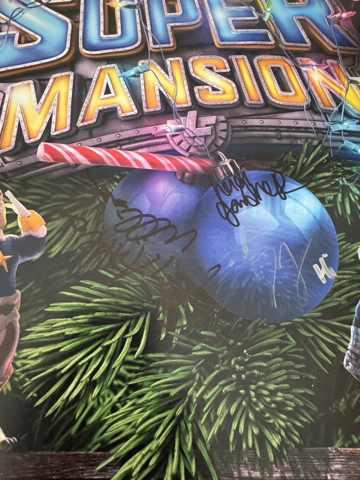 Super Mansion Autographed Poster Exclusive Signed By Cast NYCC 2016, image 5