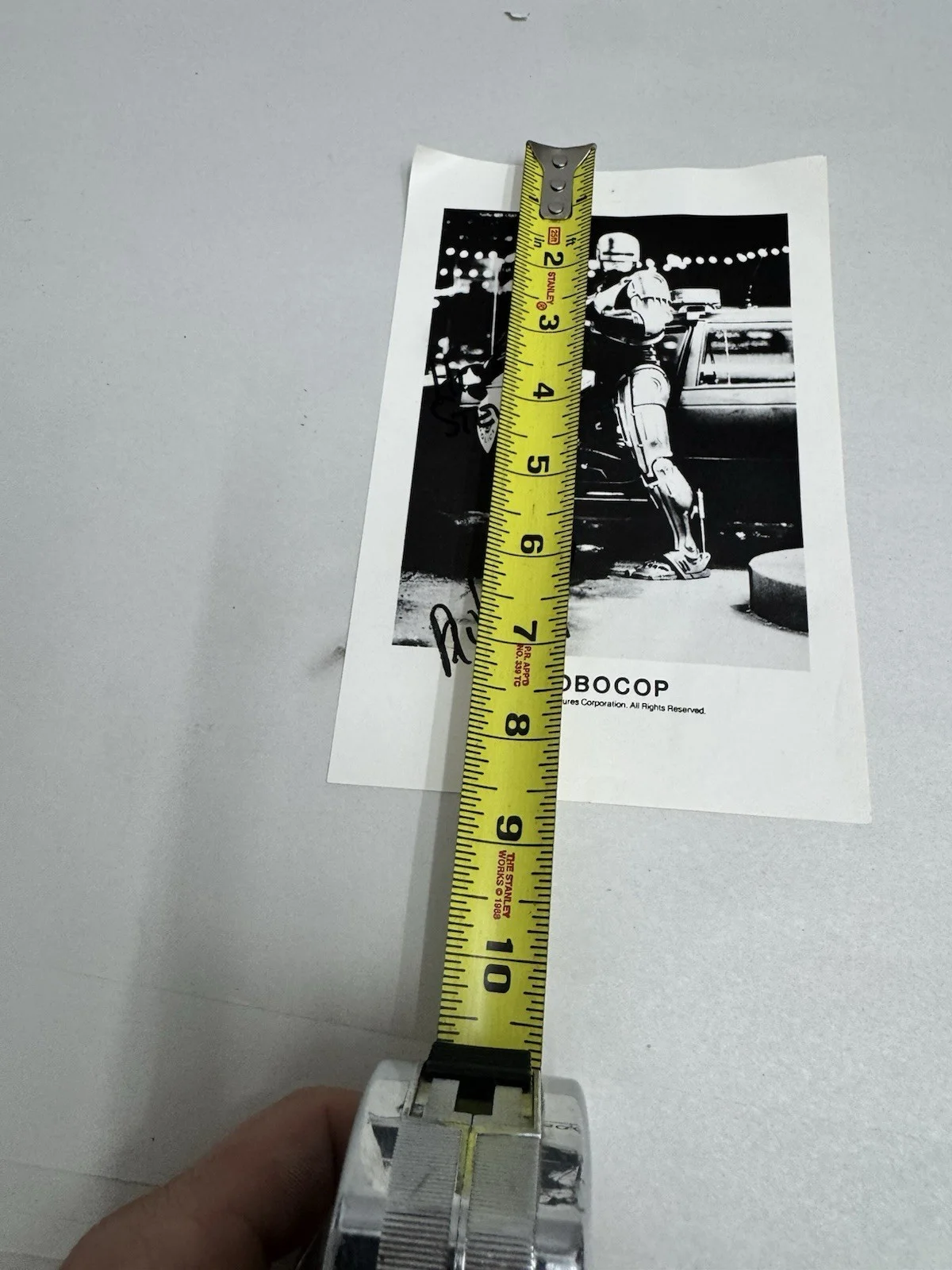 1987 signed robocop flyer print picture, image 5