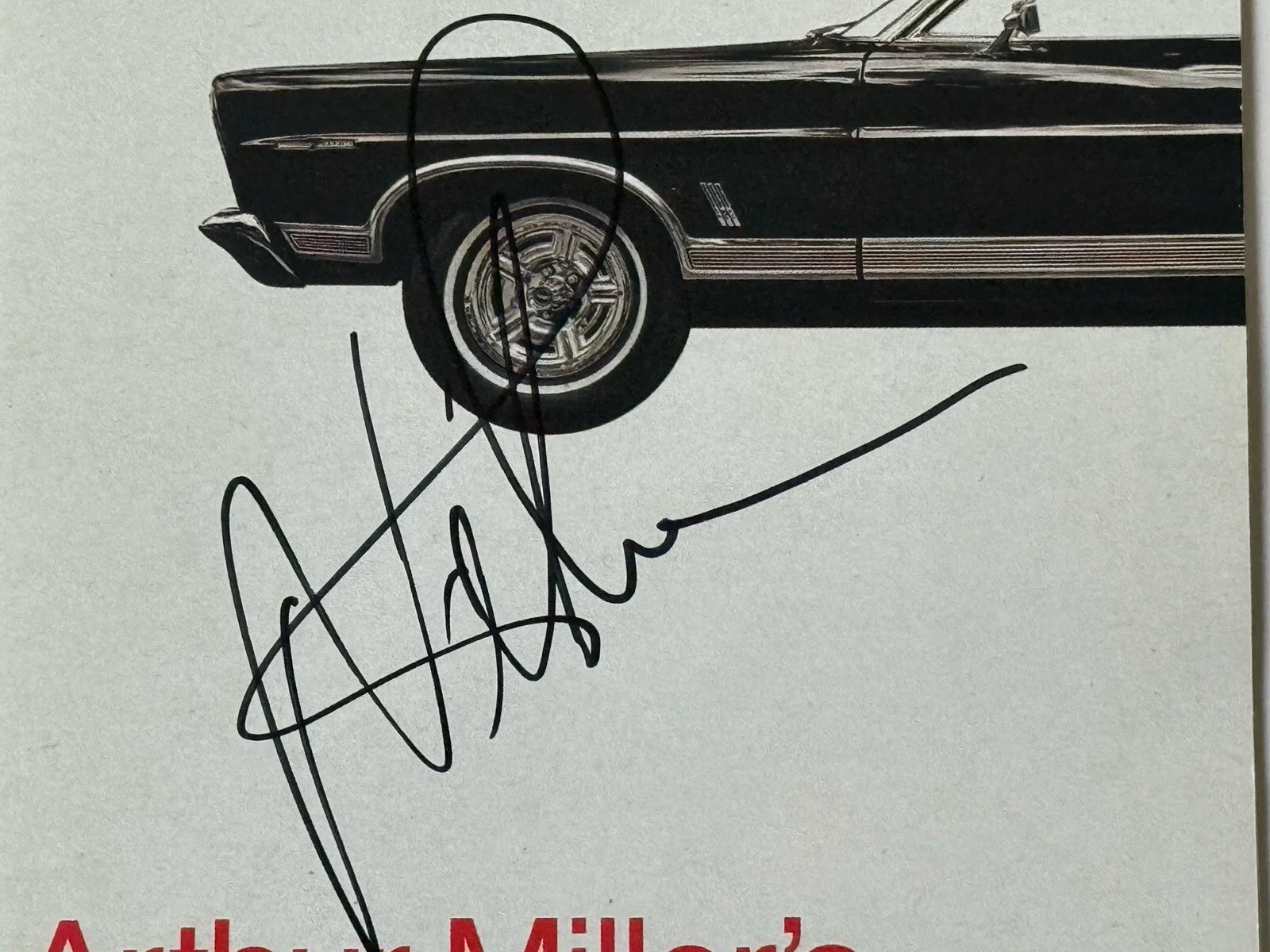 Nathan Lane — Death of A Salesman signed Broadway playbill Nathan Lane authentic autograph, изображение 2