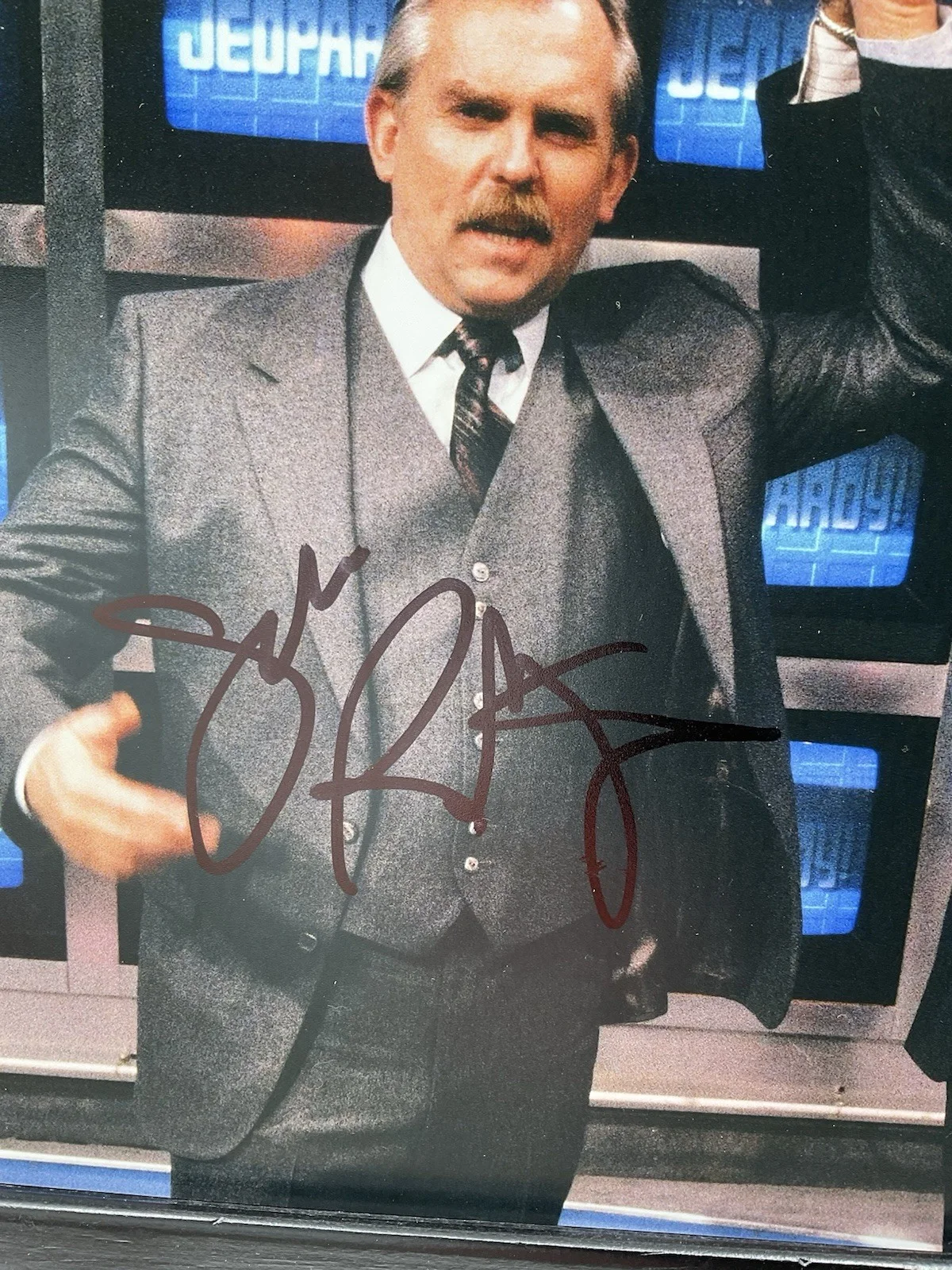 John Ratzenberger — John Ratzenberger signed 8x10 Cheers signed 8x10 Trebek Jeopardy signed photo, изображение 2