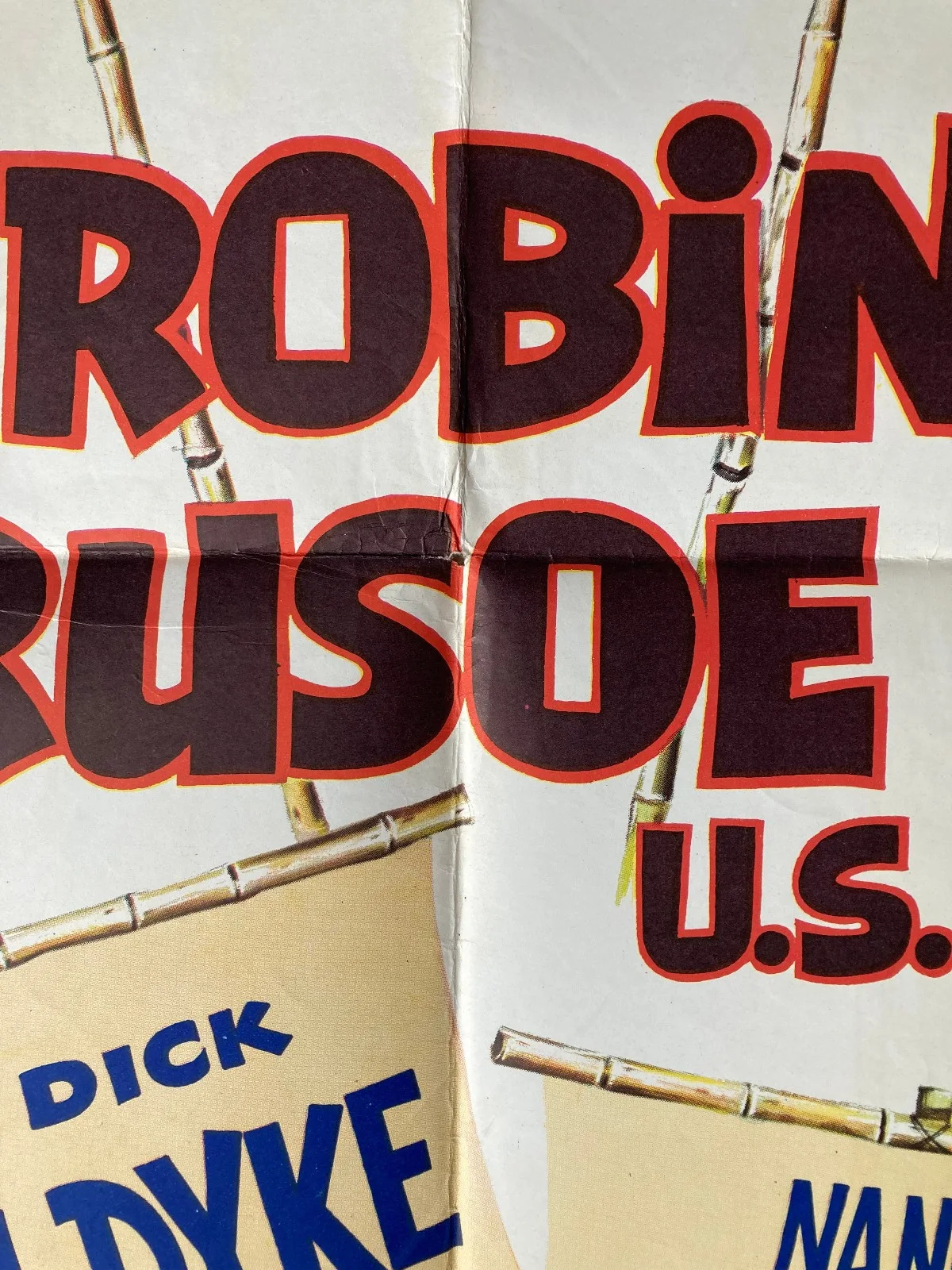 Cinema Poster: LT ROBIN CRUSOE USN 1966 (Quad) Dick Van Dyke Nancy Kwan, изображение 4