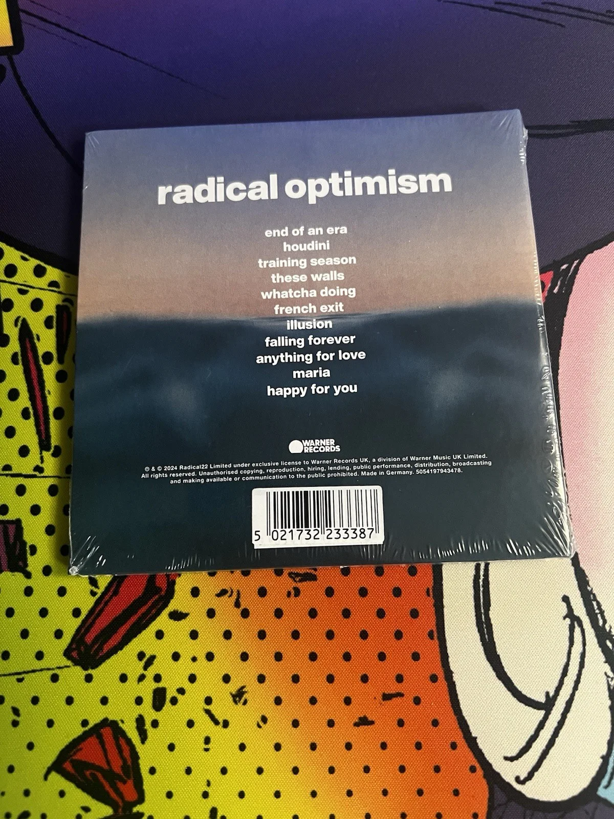 Dua Lipa - Radical Optimism CD - Lenticular Cover - SIGNED Insert, image 2