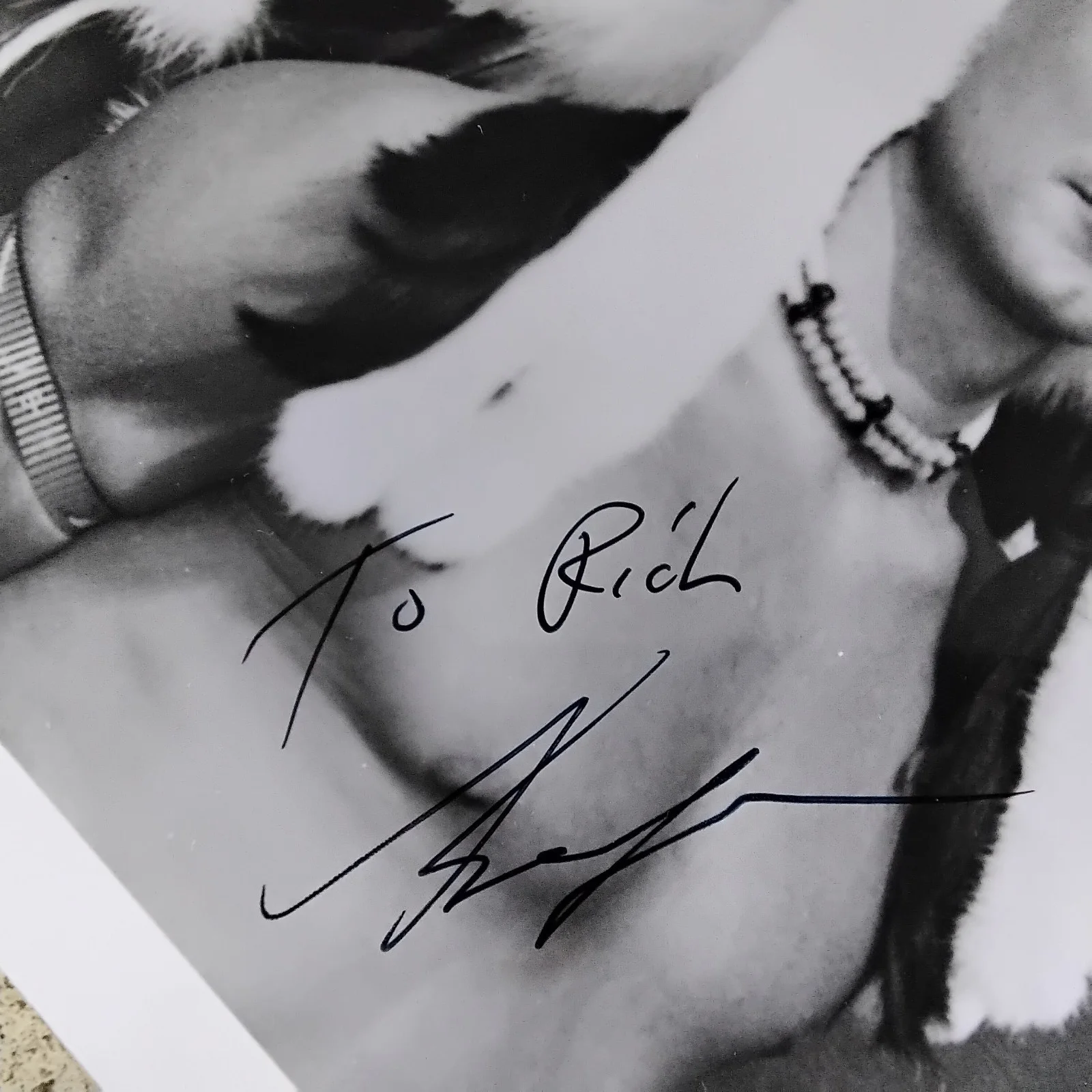 Keith Larsen SIGNED Photo 50s Movie Actor Chief Crazy Horse Flat Top Brave Eagle, изображение 5