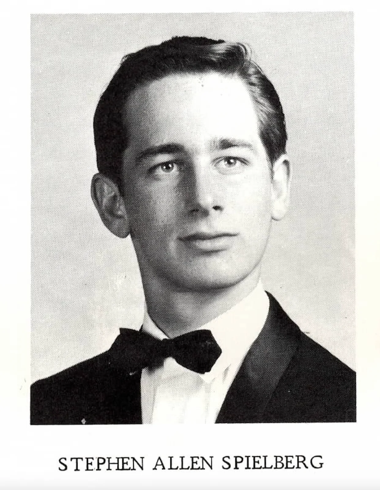 Steven Spielberg Autographed Signed 1965 High School Yearbook JSA LOA 28338, image 5