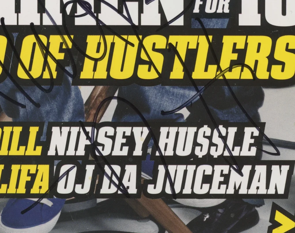 Nipsey Hussle Autographed Signed XXL Freshman Magazine Cover PSA LOA 26781, изображение 2