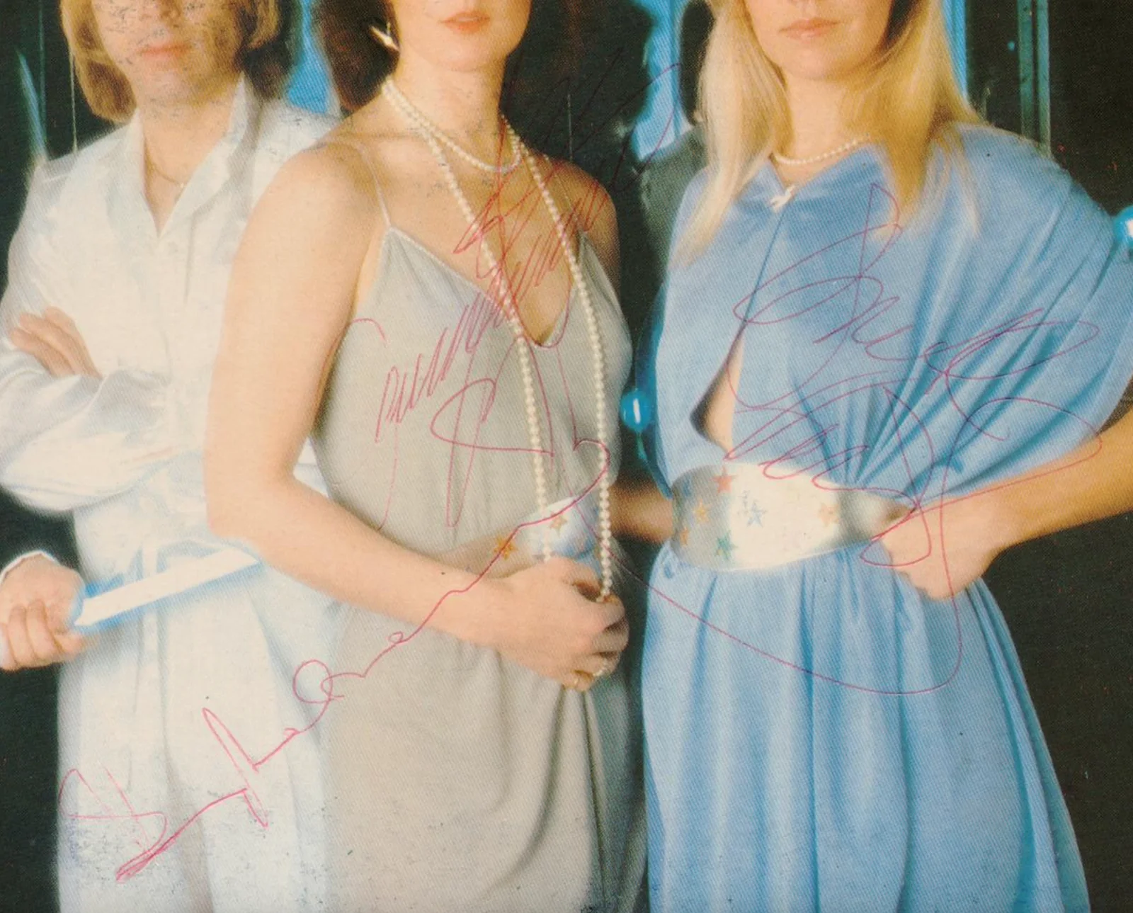 ABBA Band Autographed Signed Voulez-Vous Record Album AMCo LOA 29283, image 2