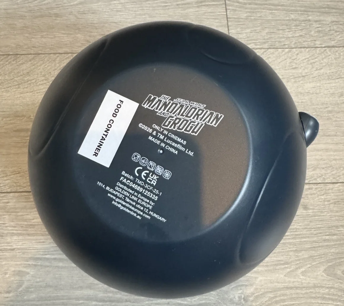 STAR WARS Mandalorian and Grogu - Grogu in Pram Popcorn Bucket NEW - IN HAND, изображение 4