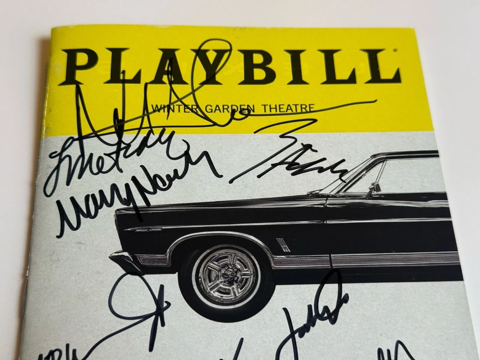 cast members — Death of A Salesman signed Broadway playbill Nathan Lane Metcalf & cast members, изображение 2